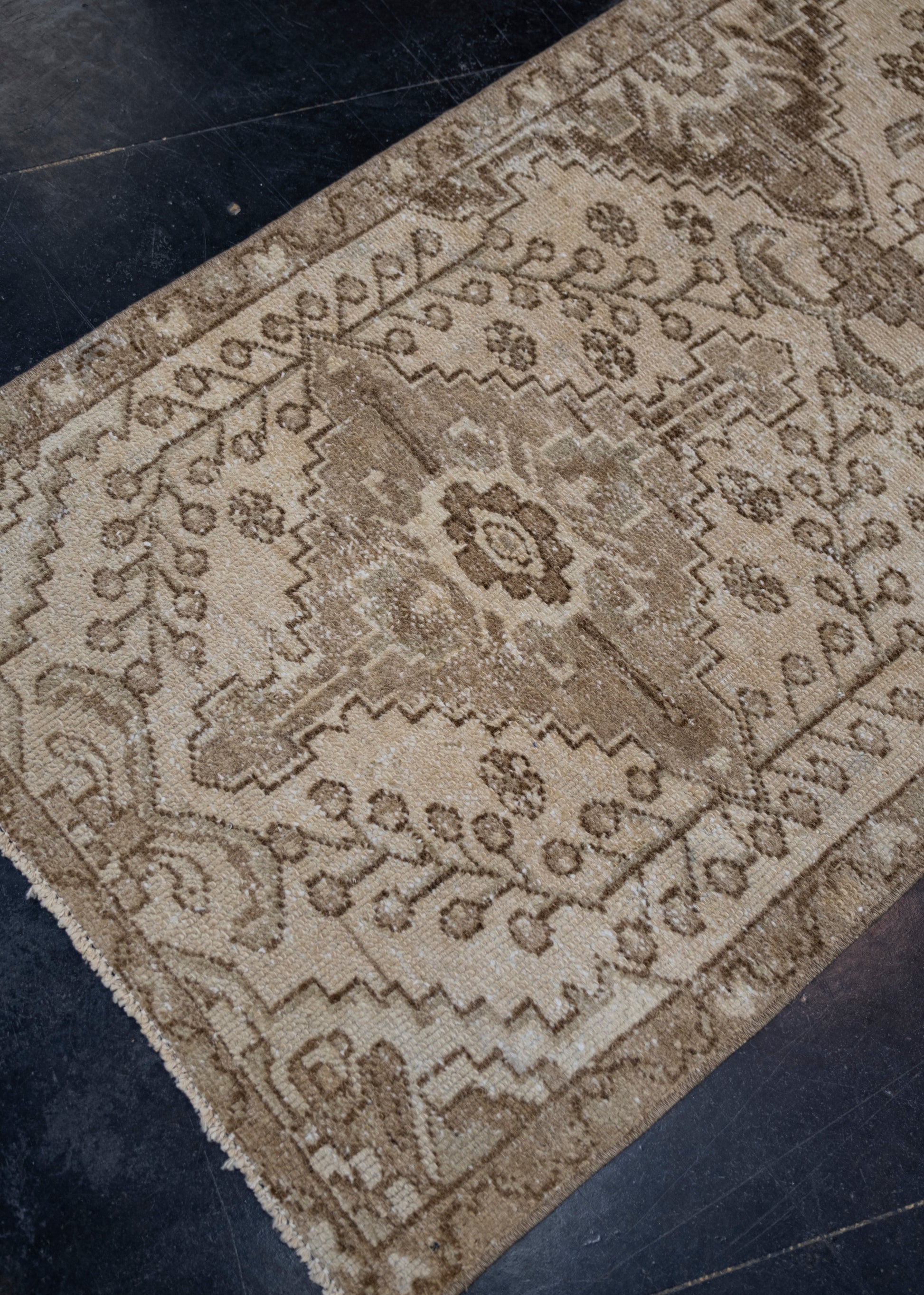Turkish Vintage Anatolian Rug 2'3" x 12'1" #6027