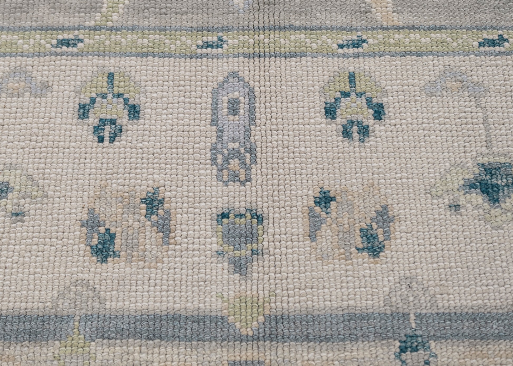 Turkish Oushak Rug 5'2" x 7'5" #12152
