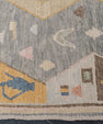Turkish Oushak Rug 5'6" x 6'10" #4574