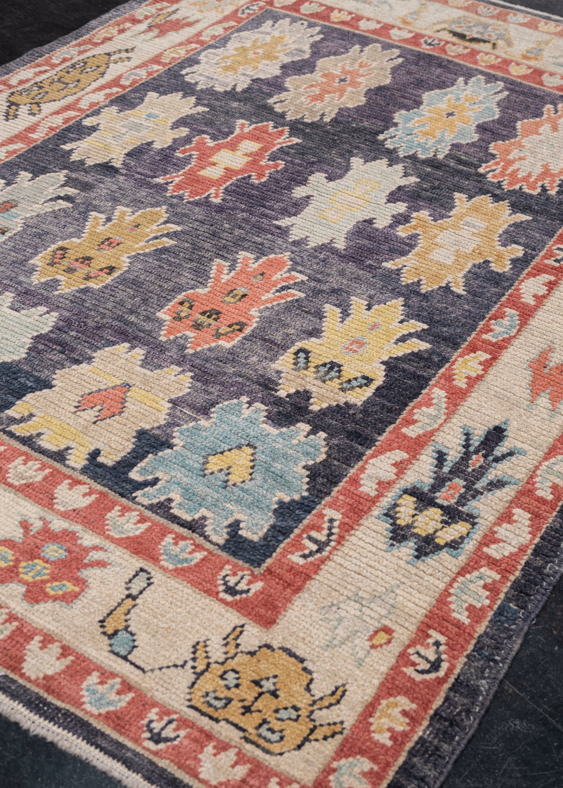 Turkish Oushak Rug 5'7" x 7'10" #4505
