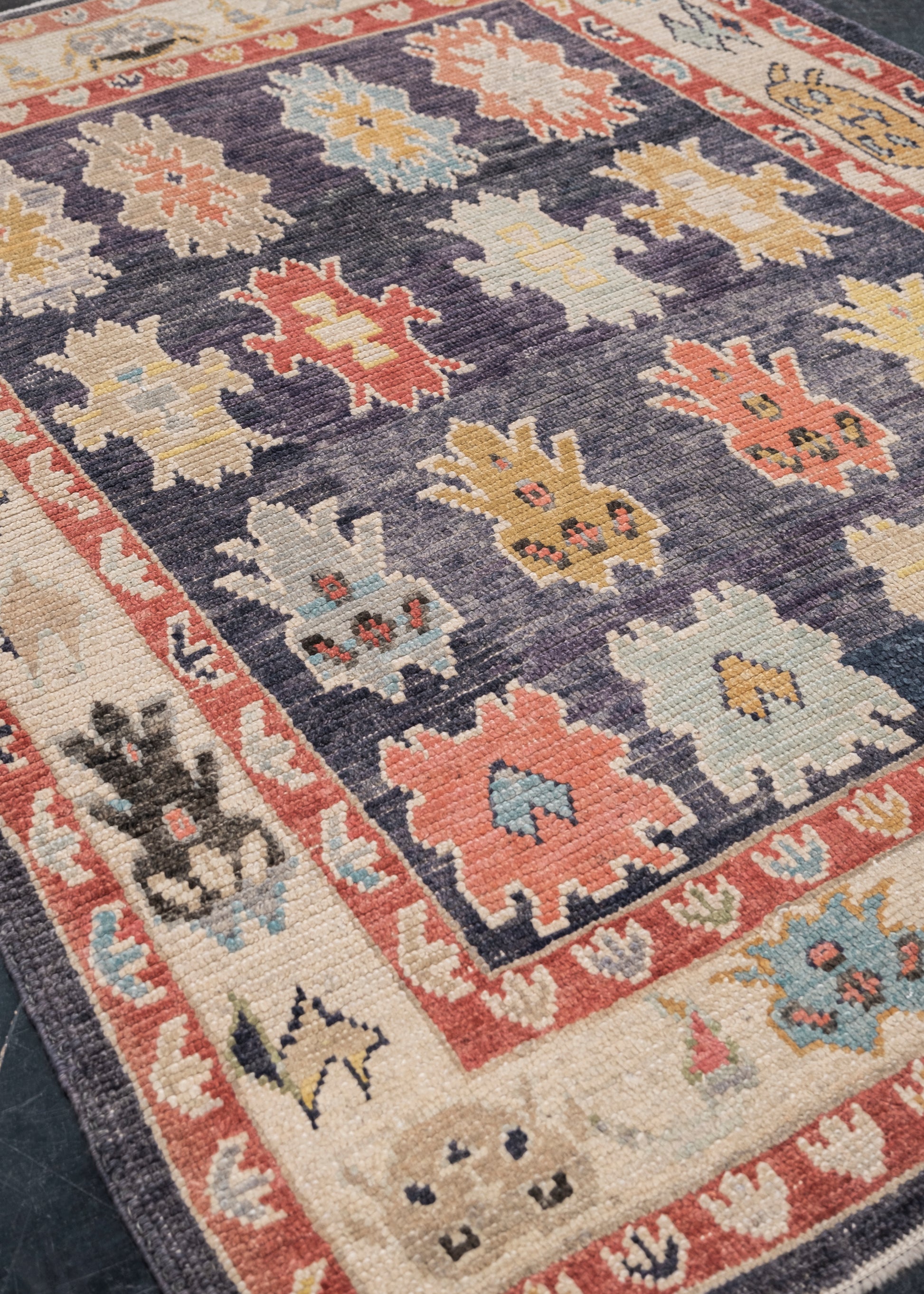 Turkish Oushak Rug 5'7" x 7'10" #4505