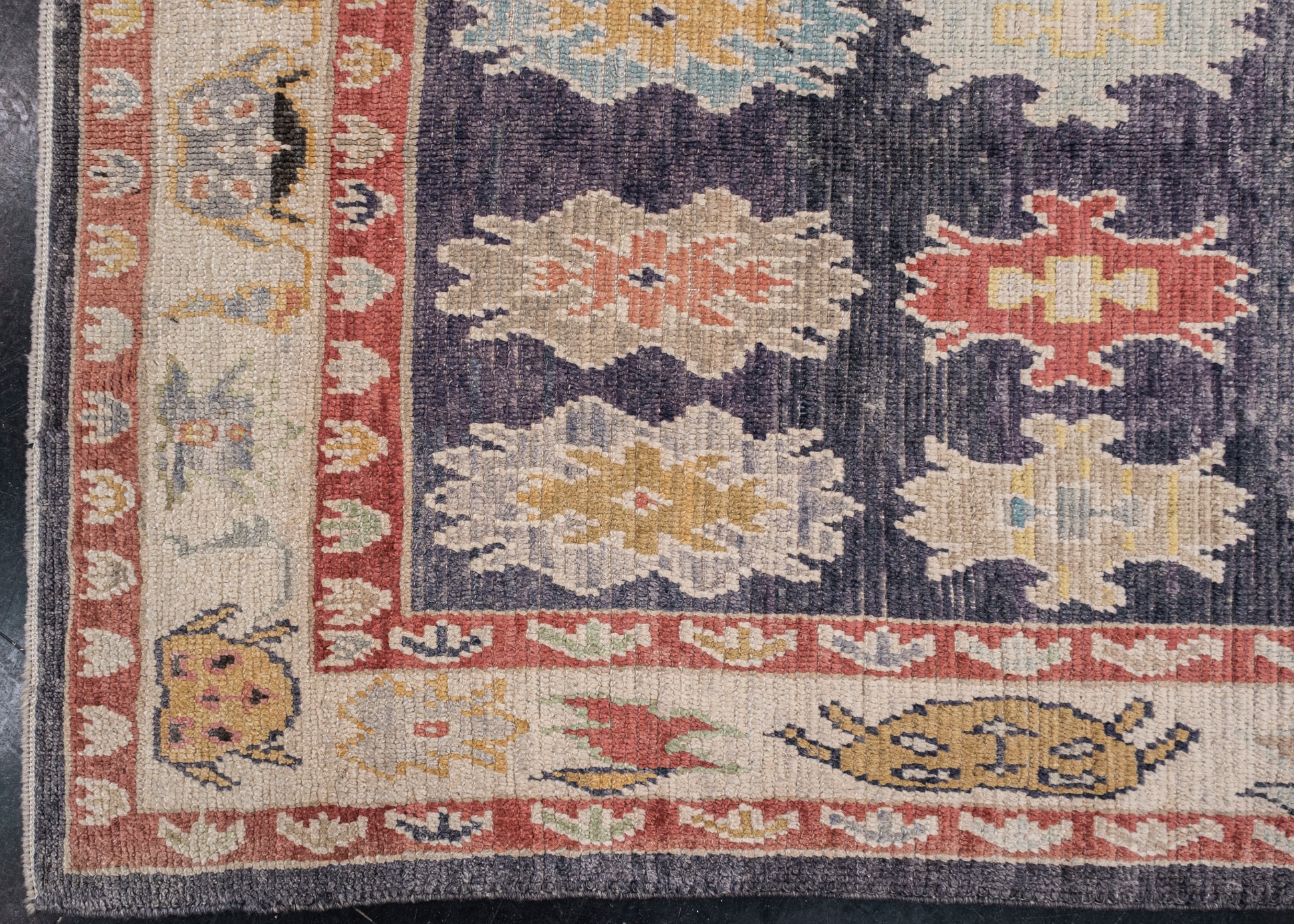 Turkish Oushak Rug 5'7" x 7'10" #4505