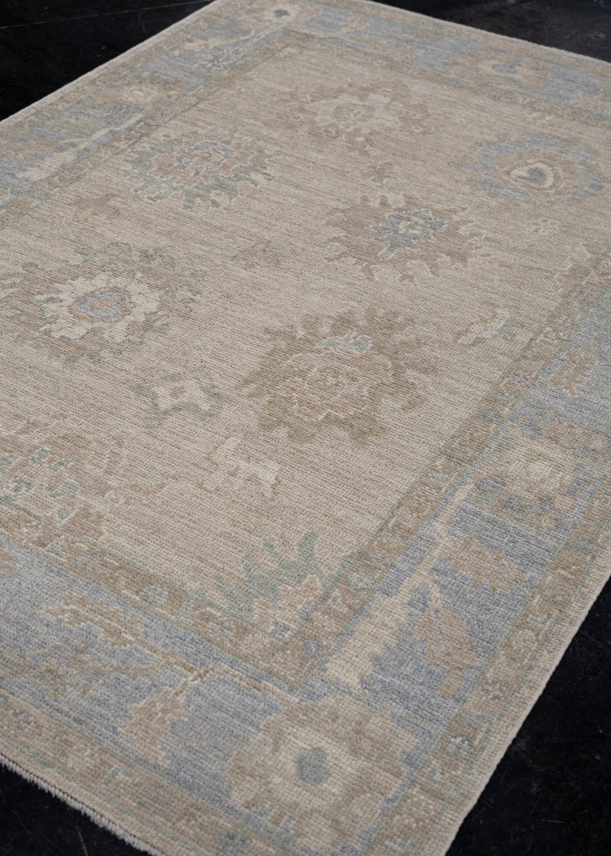 Turkish Oushak Rug 4'11" x 7'1" #11570