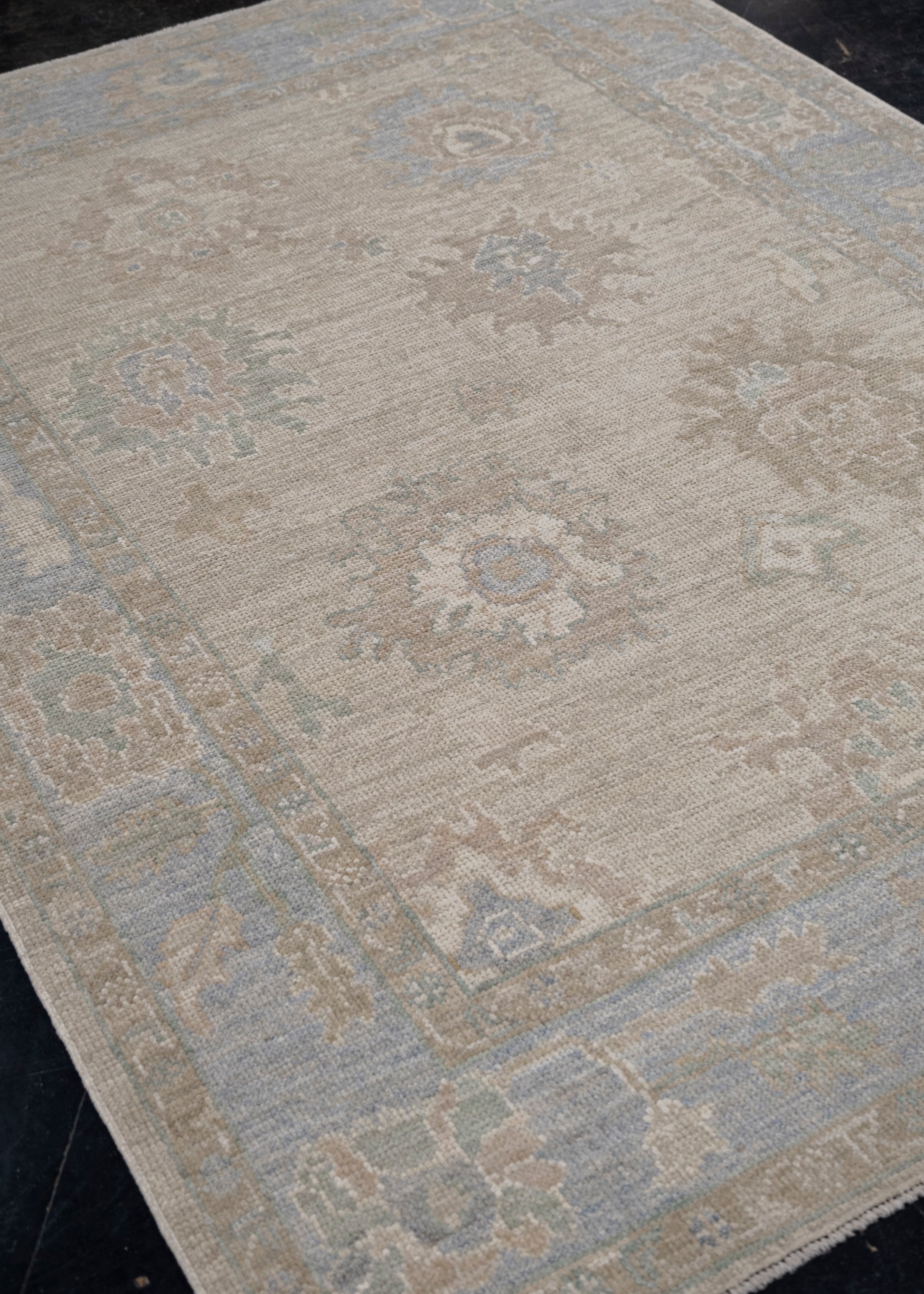 Turkish Oushak Rug 4'11" x 7'1" #11570