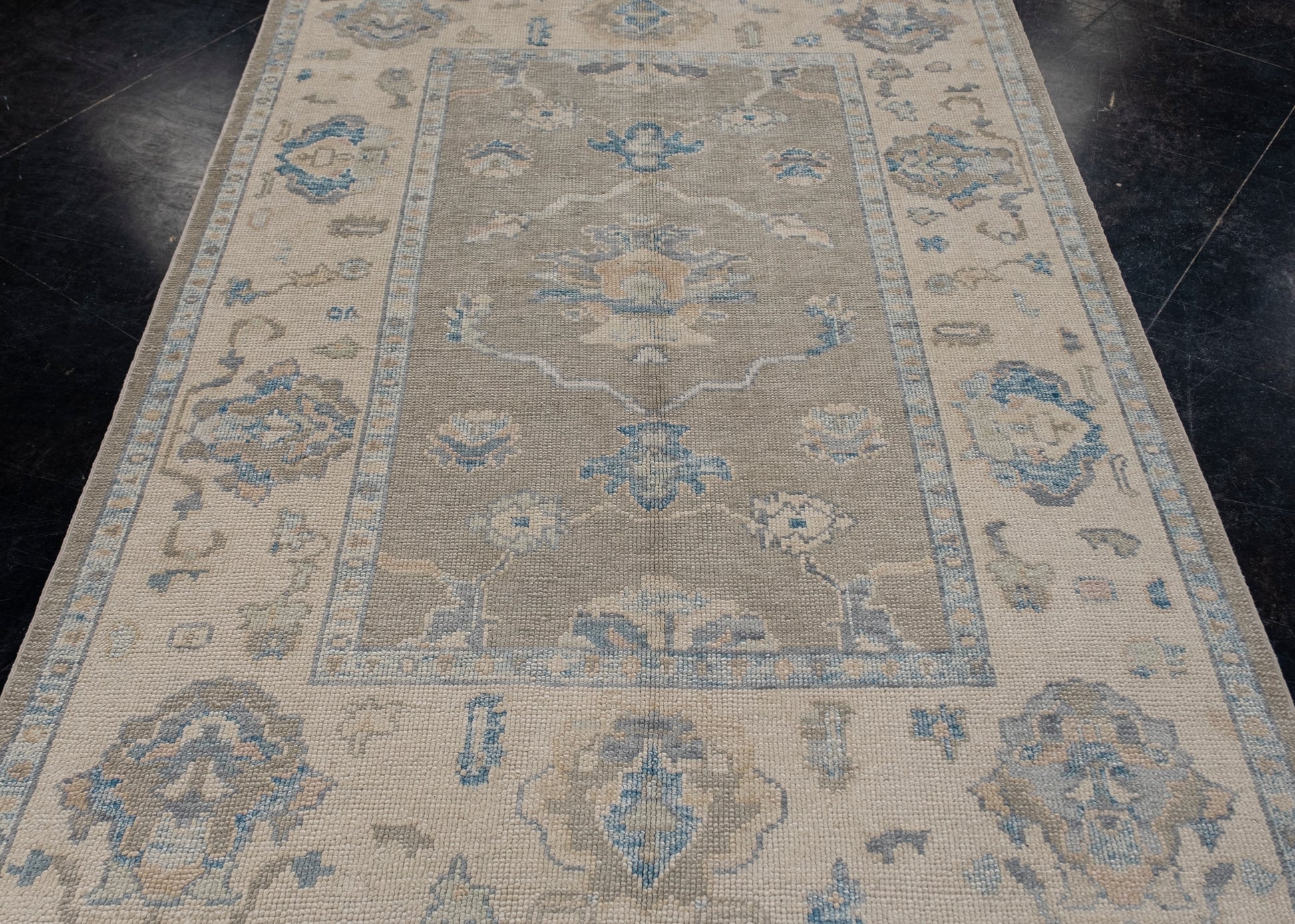 Turkish Oushak Rug 5' x 7'2" #11942