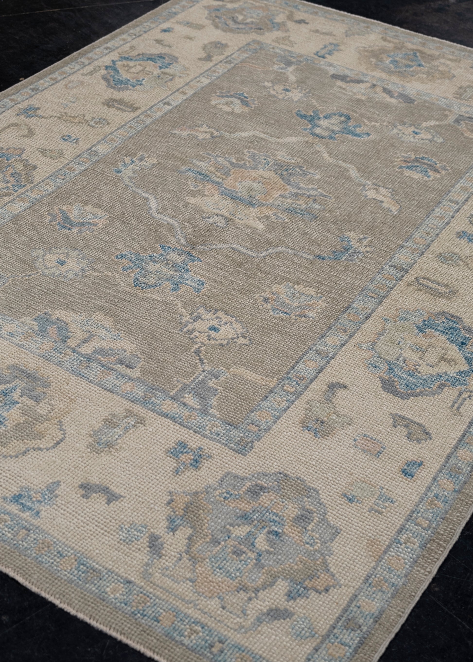 Turkish Oushak Rug 5' x 7'2" #11942