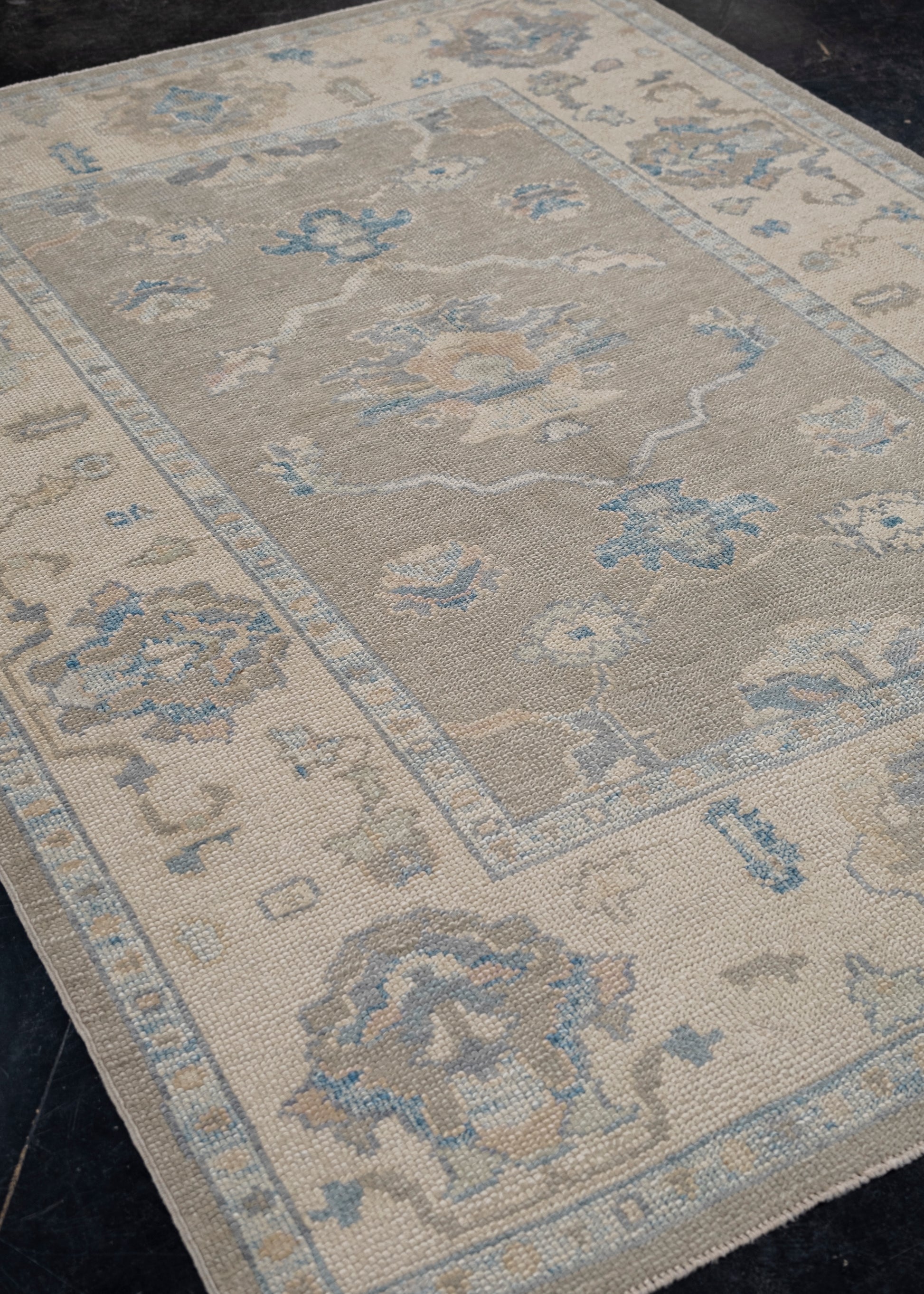 Turkish Oushak Rug 5' x 7'2" #11942