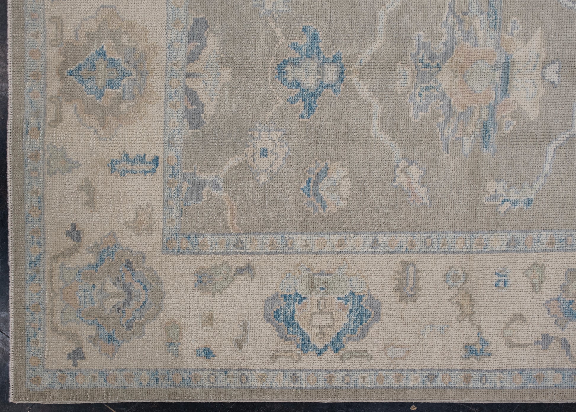 Turkish Oushak Rug 5' x 7'2" #11942