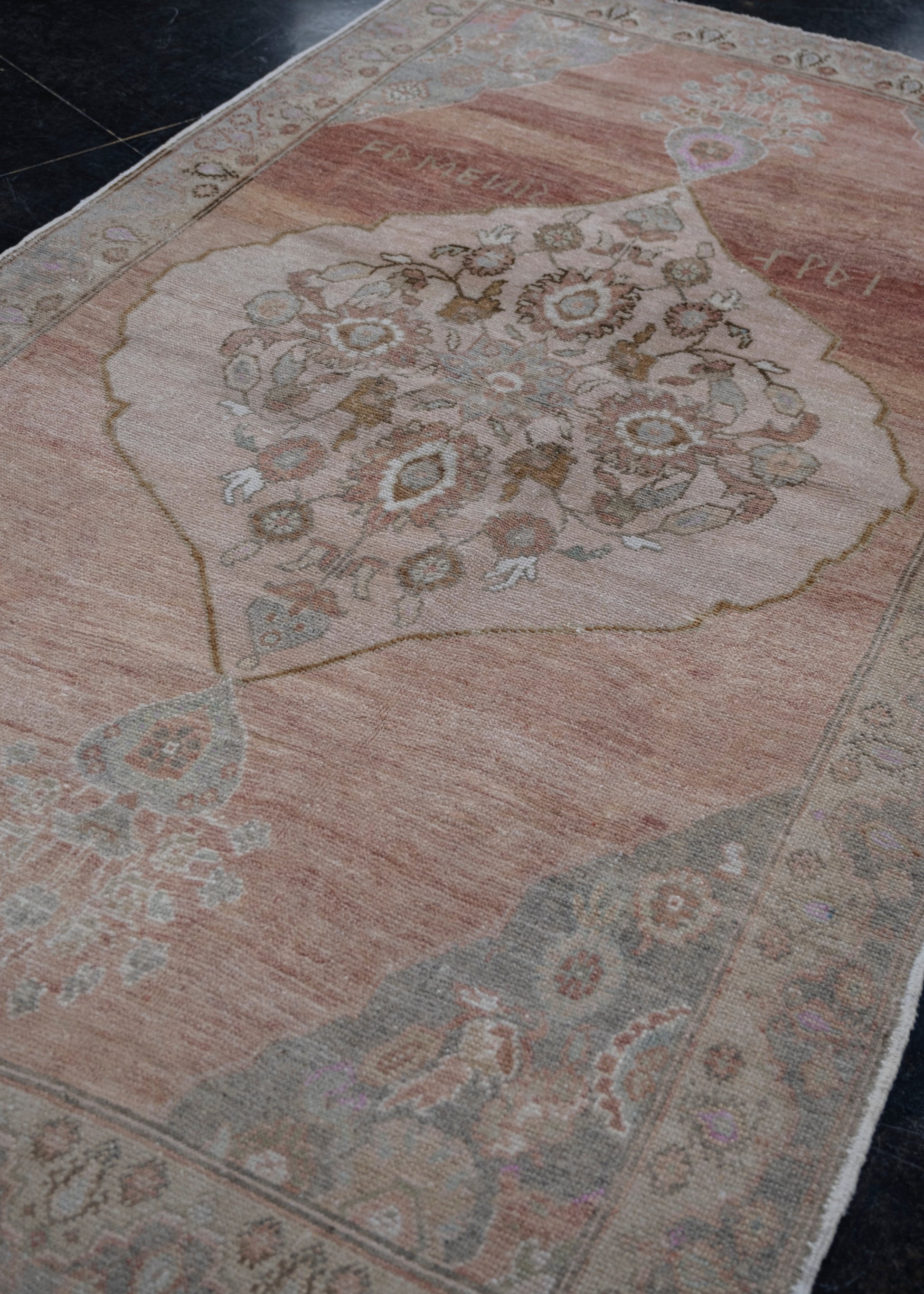 Turkish Vintage Anatolian Rug 4'4" x 7'8" #6021