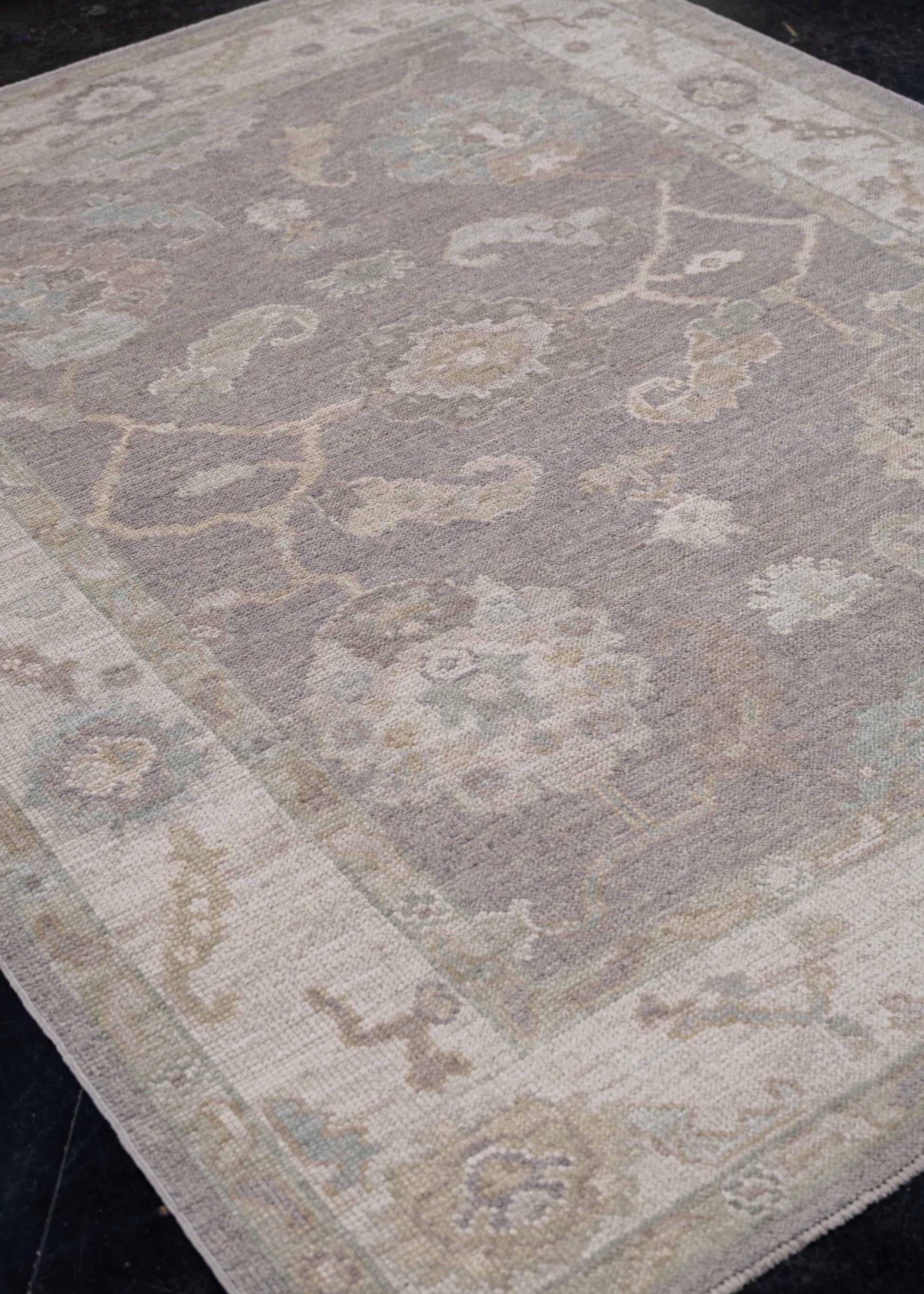 Turkish Oushak Rug 5'3" x 7'1" #11568