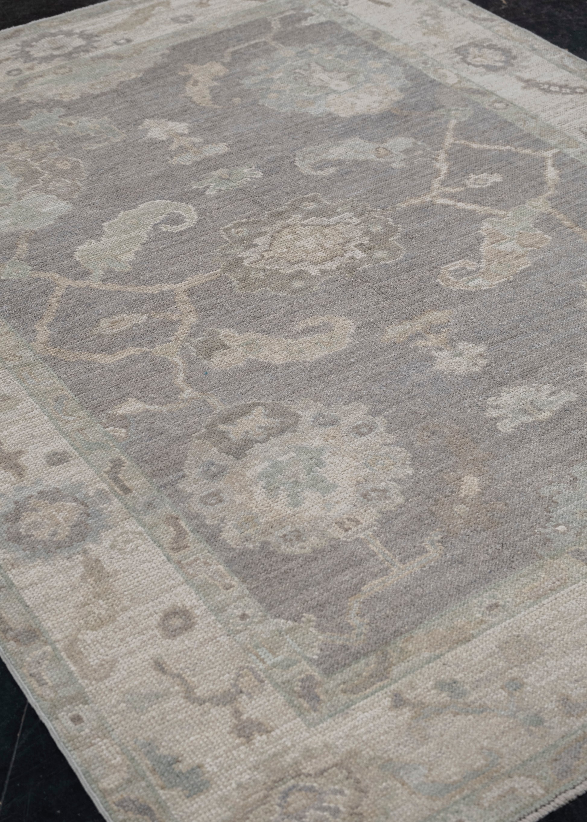Turkish Oushak Rug 5'2" x 7' #11773