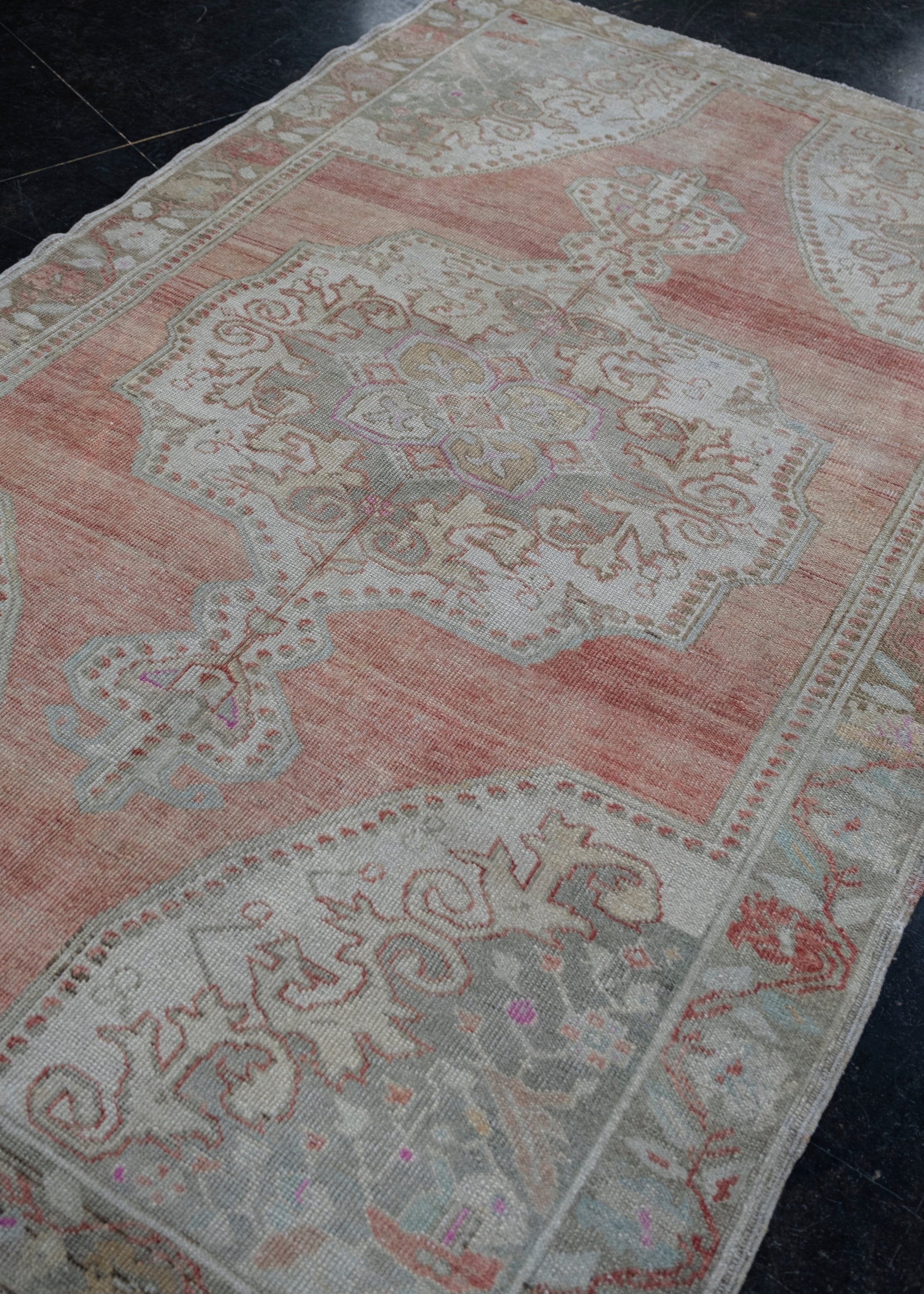 Turkish Vintage Anatolian Rug 4'5" x 7' #6001