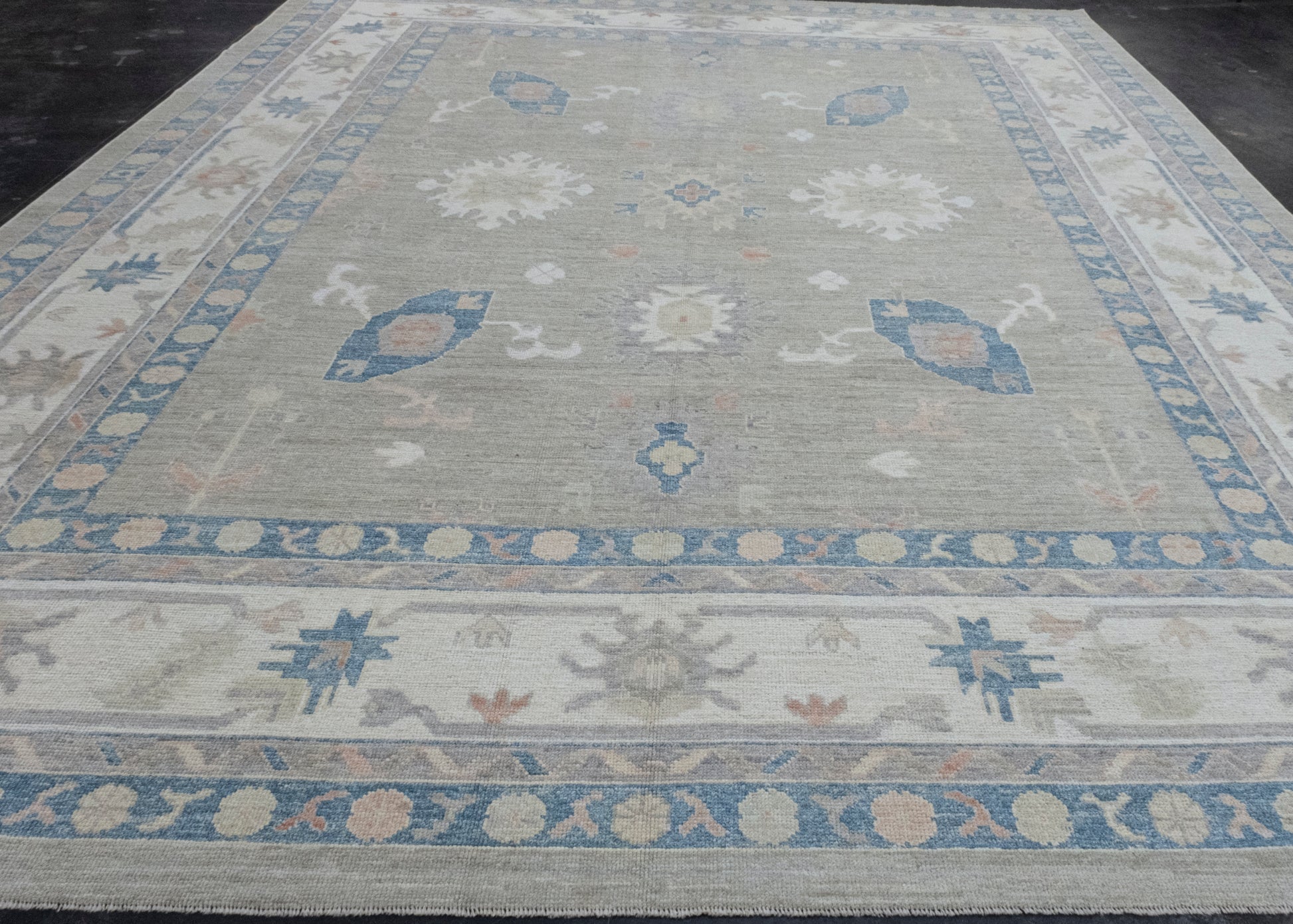 Turkish Oushak Rug 12' x 15'3" #17768