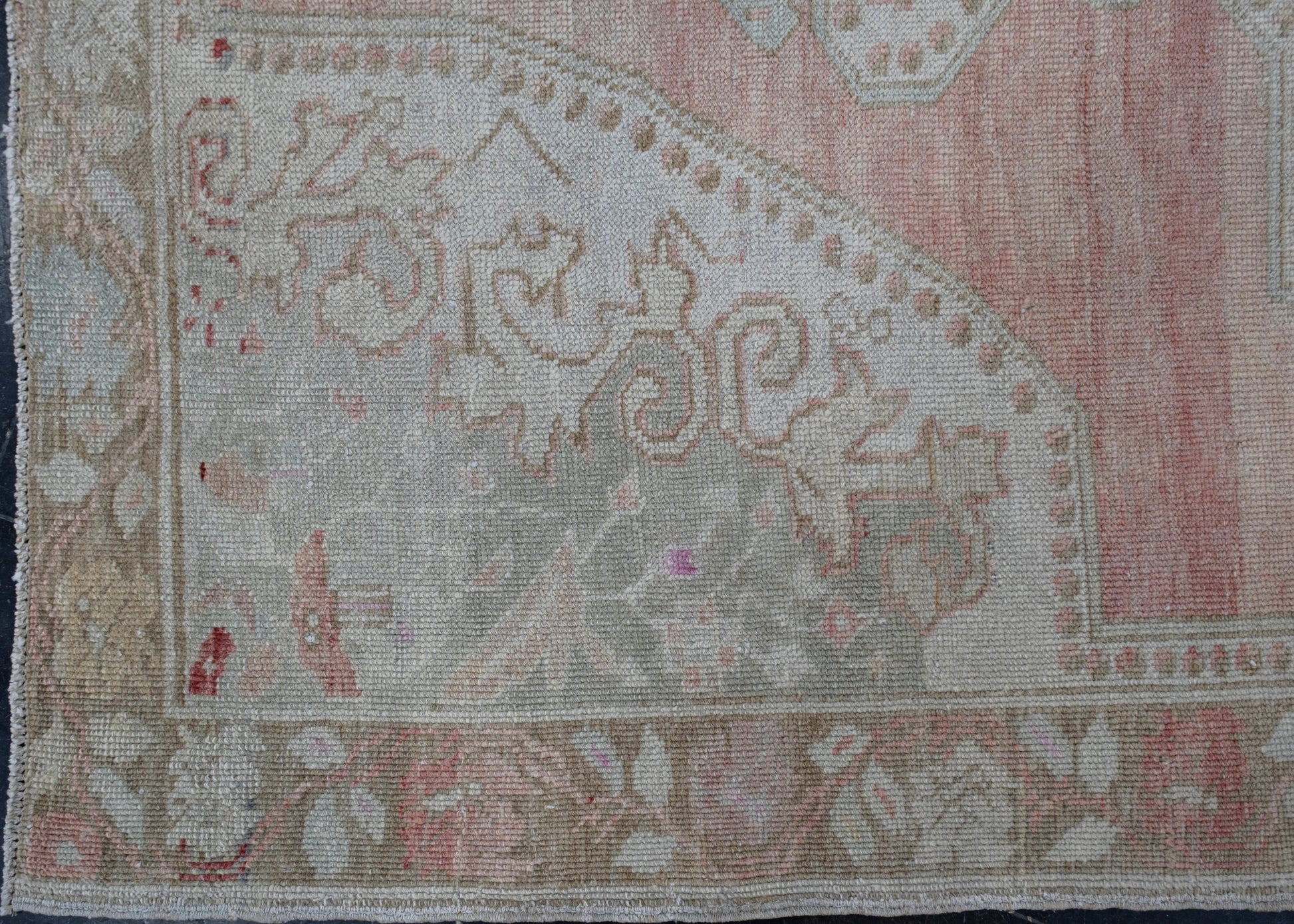 Turkish Vintage Anatolian Rug 4'5" x 7' #6001