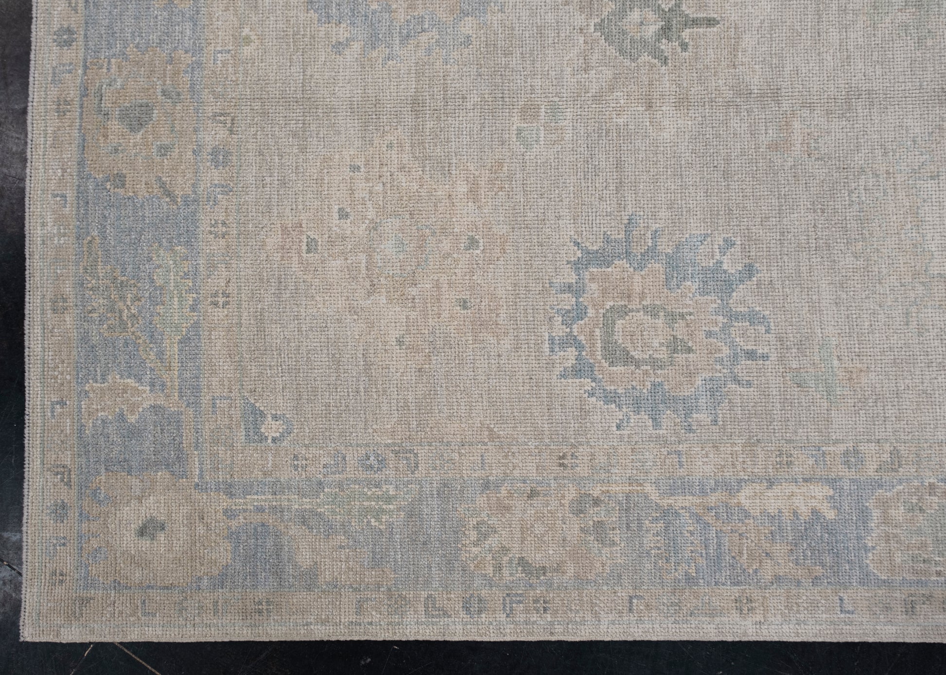 Turkish Oushak Rug 5'1" x 6'10" #11581