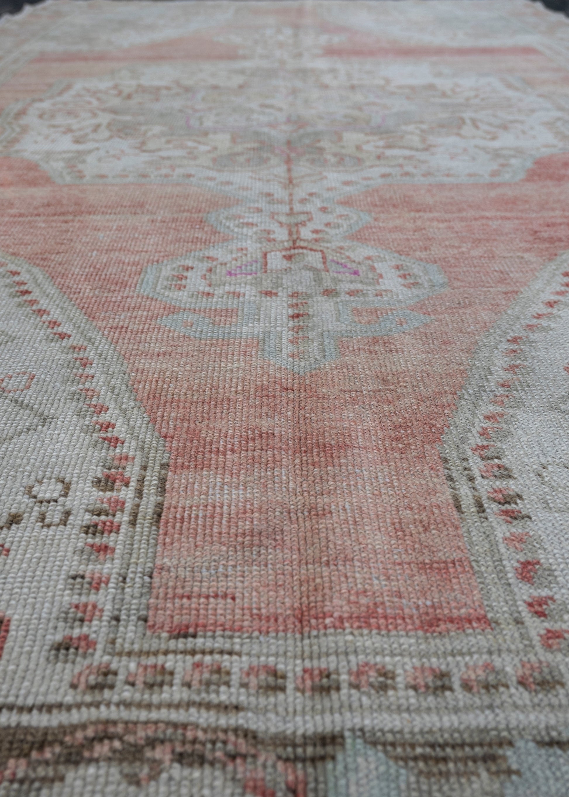 Turkish Vintage Anatolian Rug 4'5" x 7' #6001