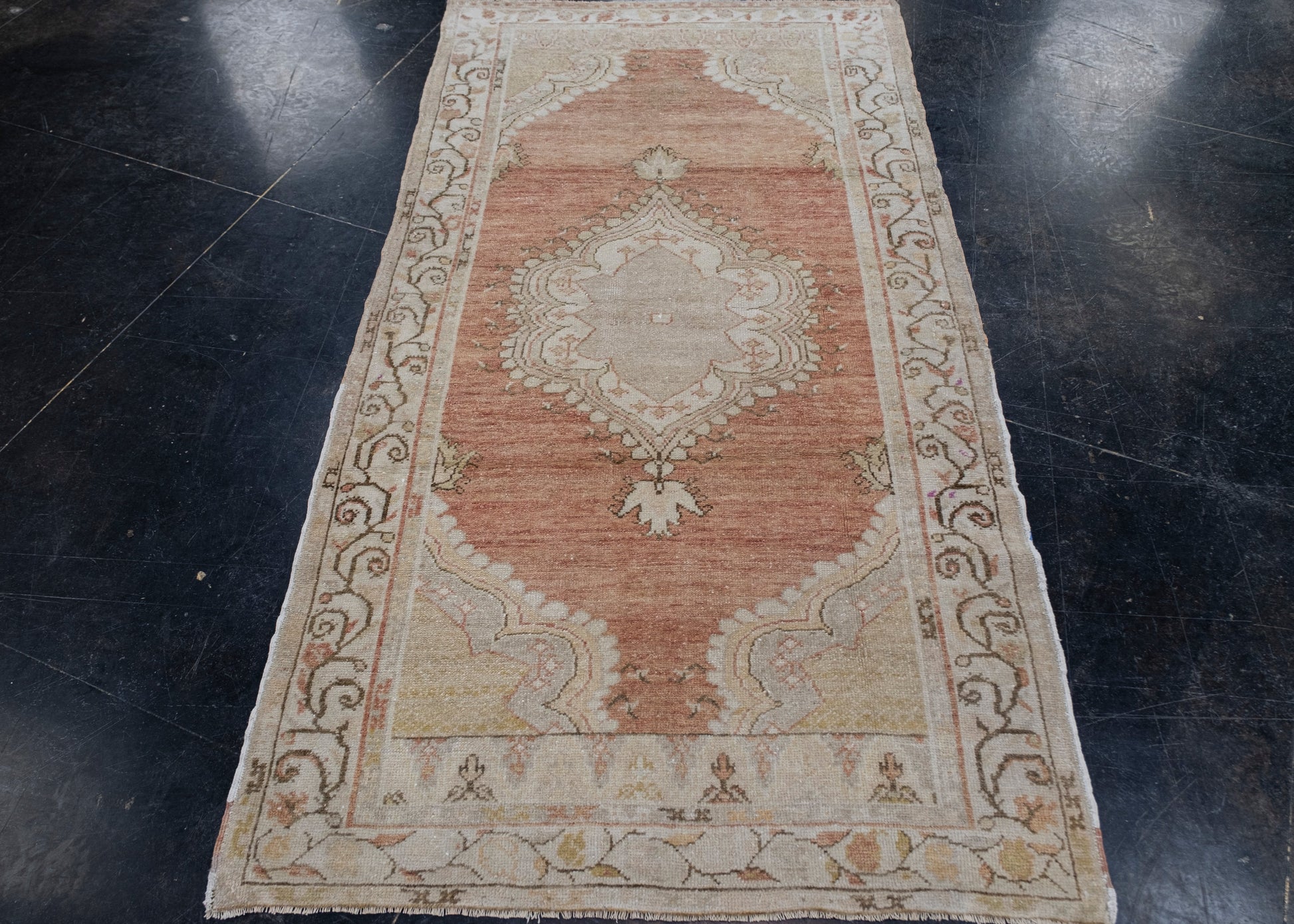 Turkish Vintage Anatolian Rug 3'4" x 6'5" #6003