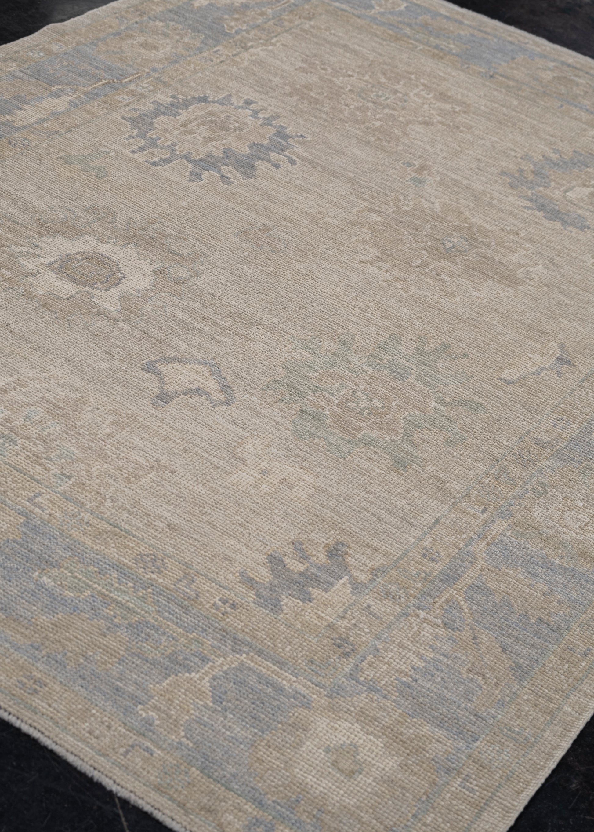 Turkish Oushak Rug 5'2" x 7' #11552