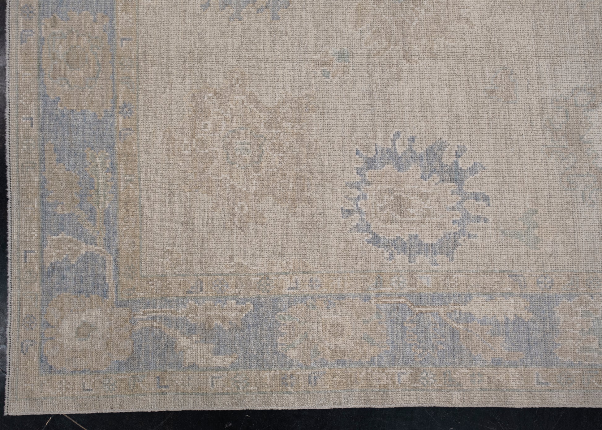 Turkish Oushak Rug 5'2" x 7' #11552