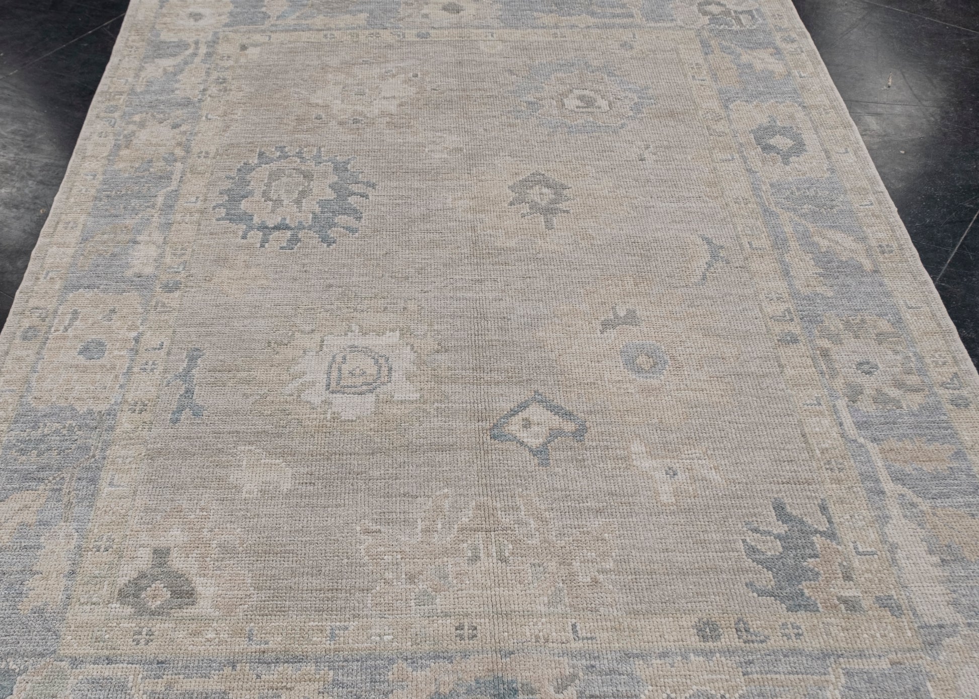 Turkish Oushak Rug 5' x 6'10" #11767