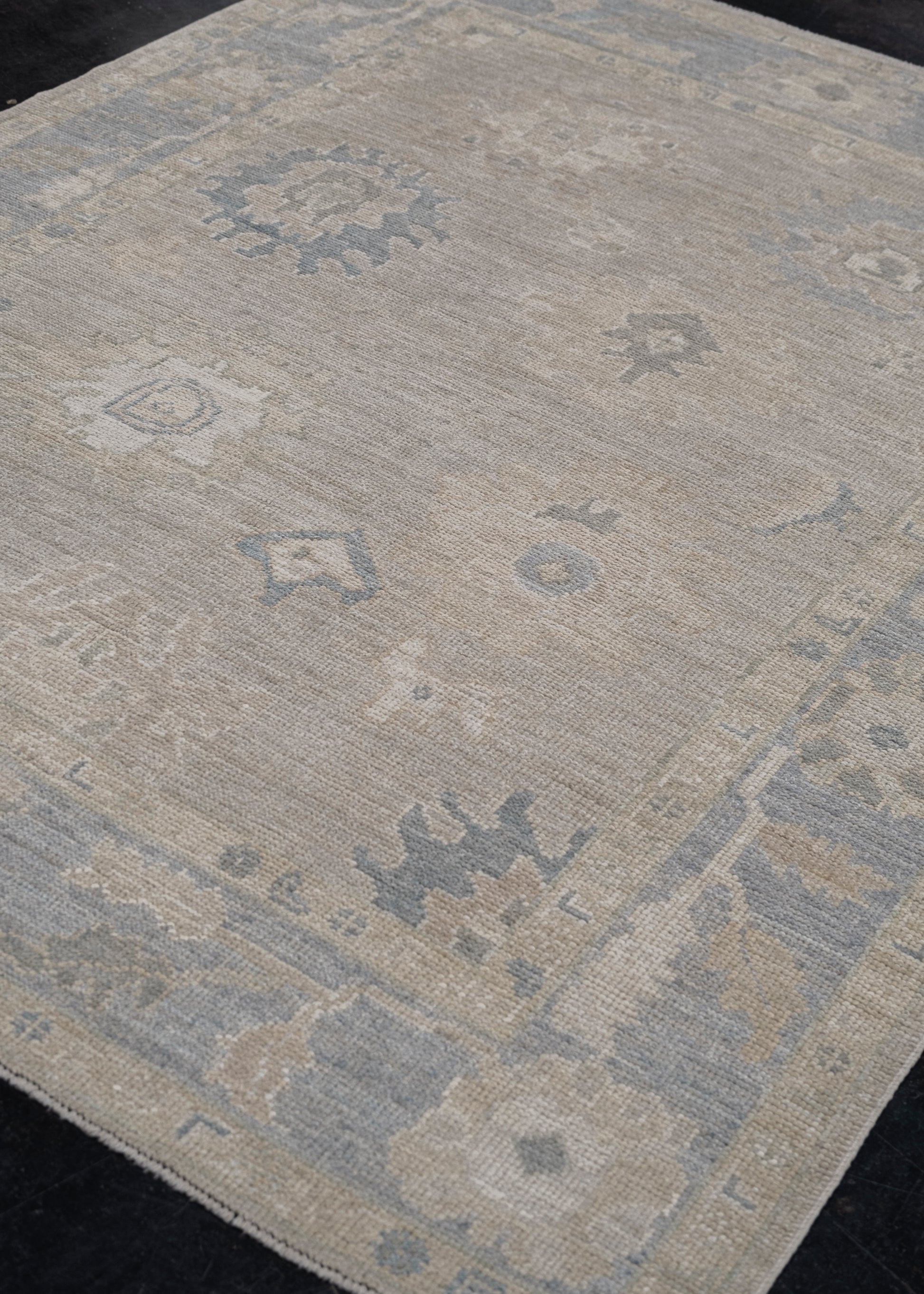 Turkish Oushak Rug 5' x 6'10" #11767