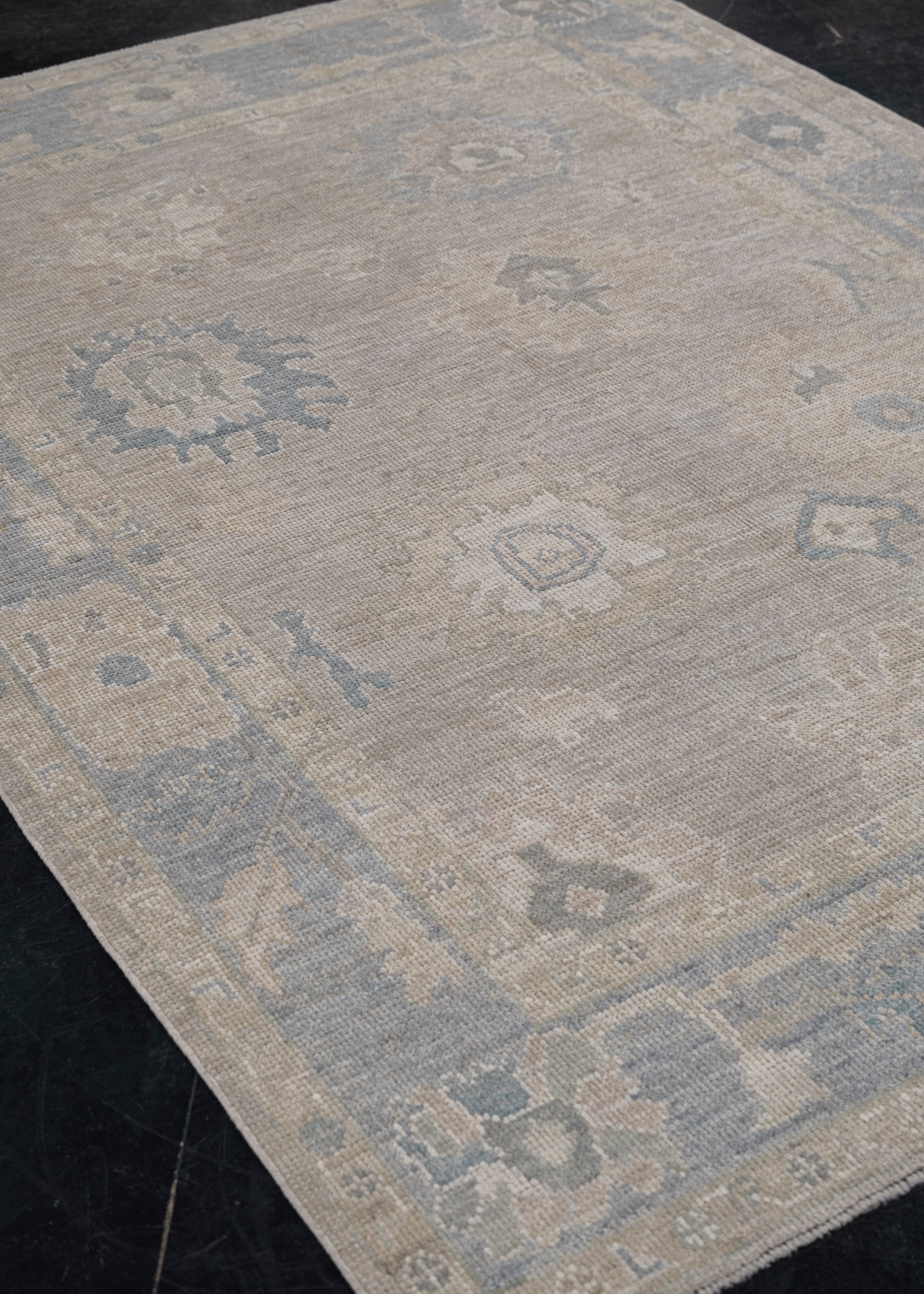 Turkish Oushak Rug 5' x 6'10" #11767