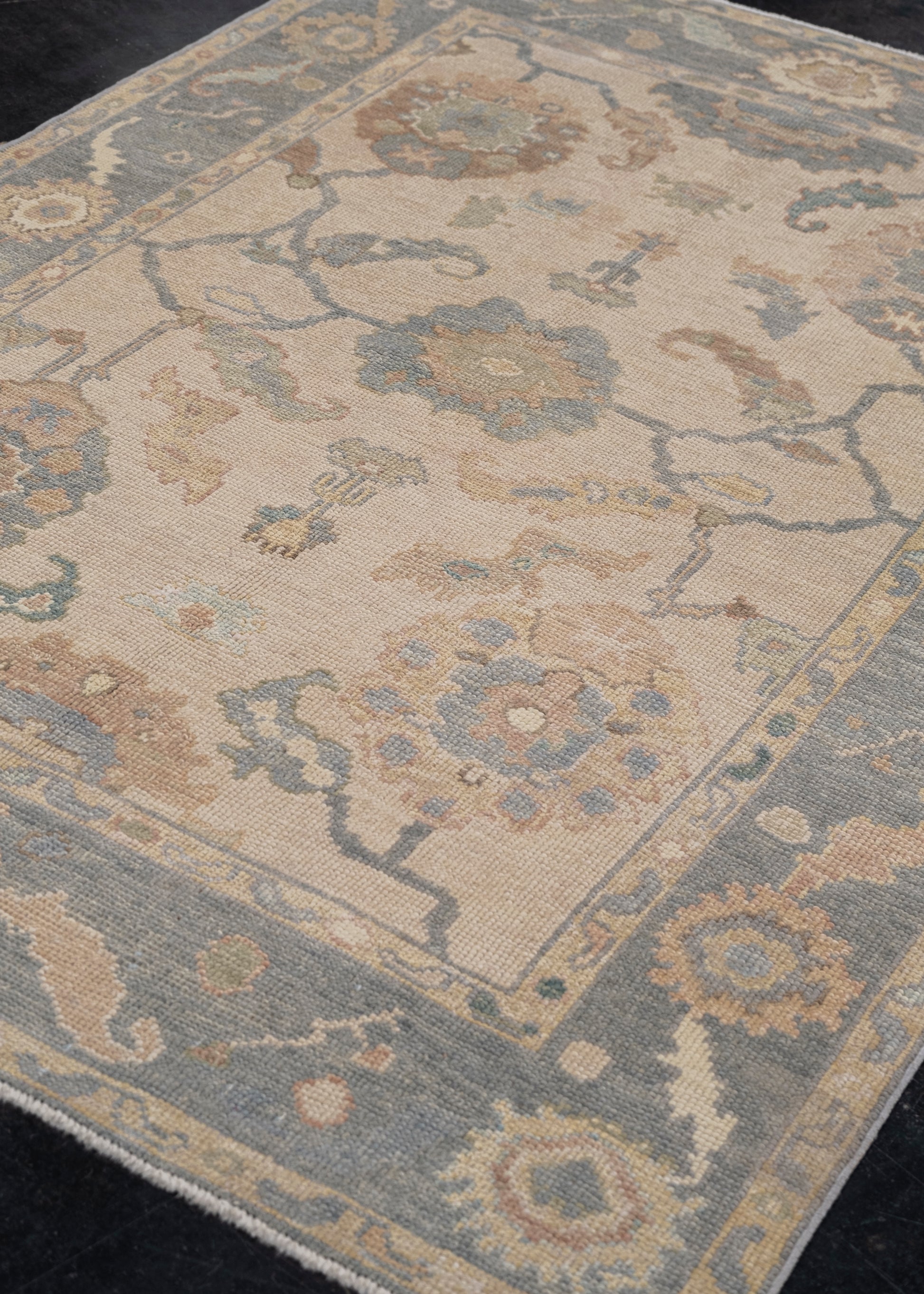 Turkish Oushak Rug 5' x 7'2" #12129