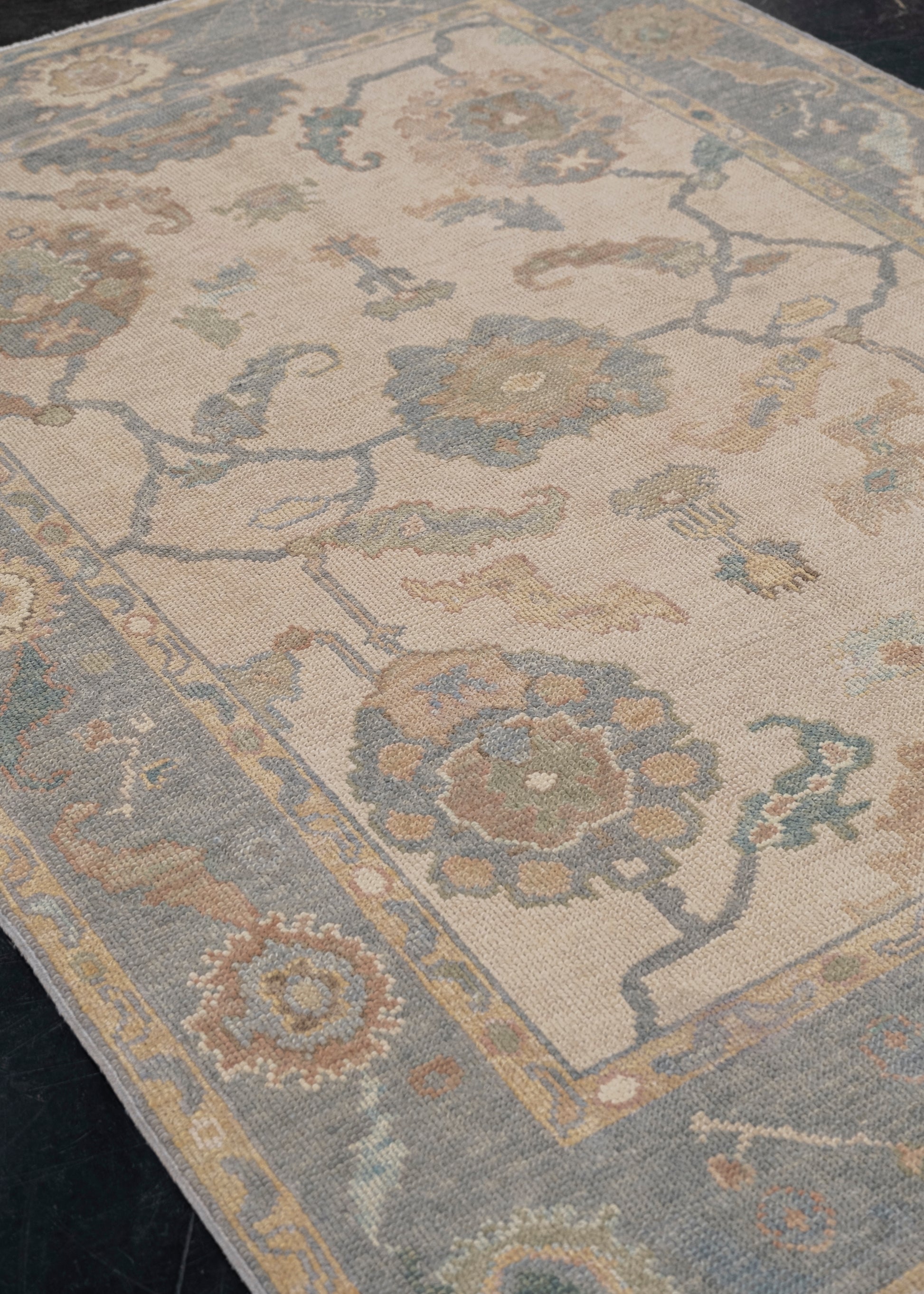 Turkish Oushak Rug 5' x 7'2" #12129