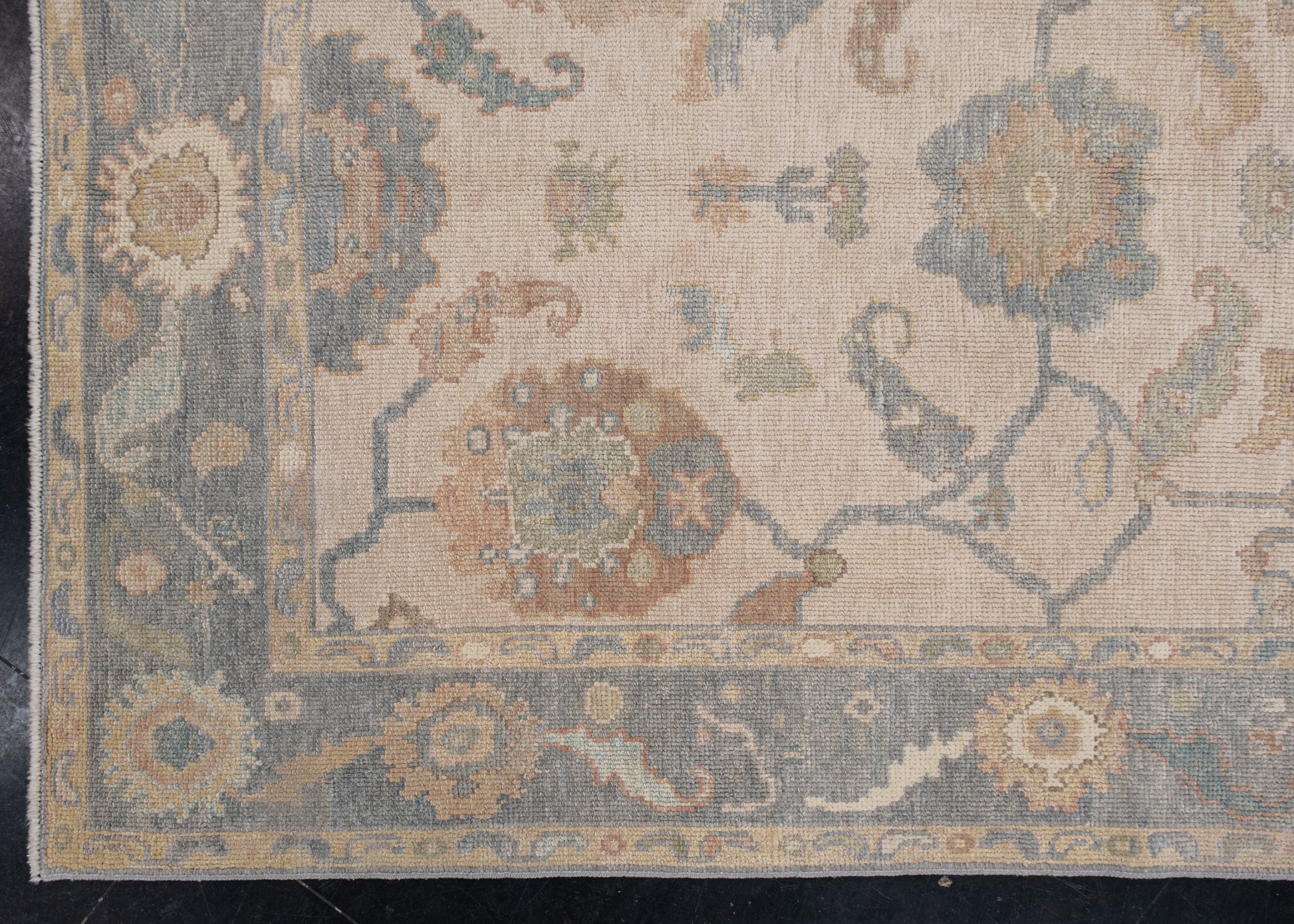 Turkish Oushak Rug 5' x 7'2" #12129