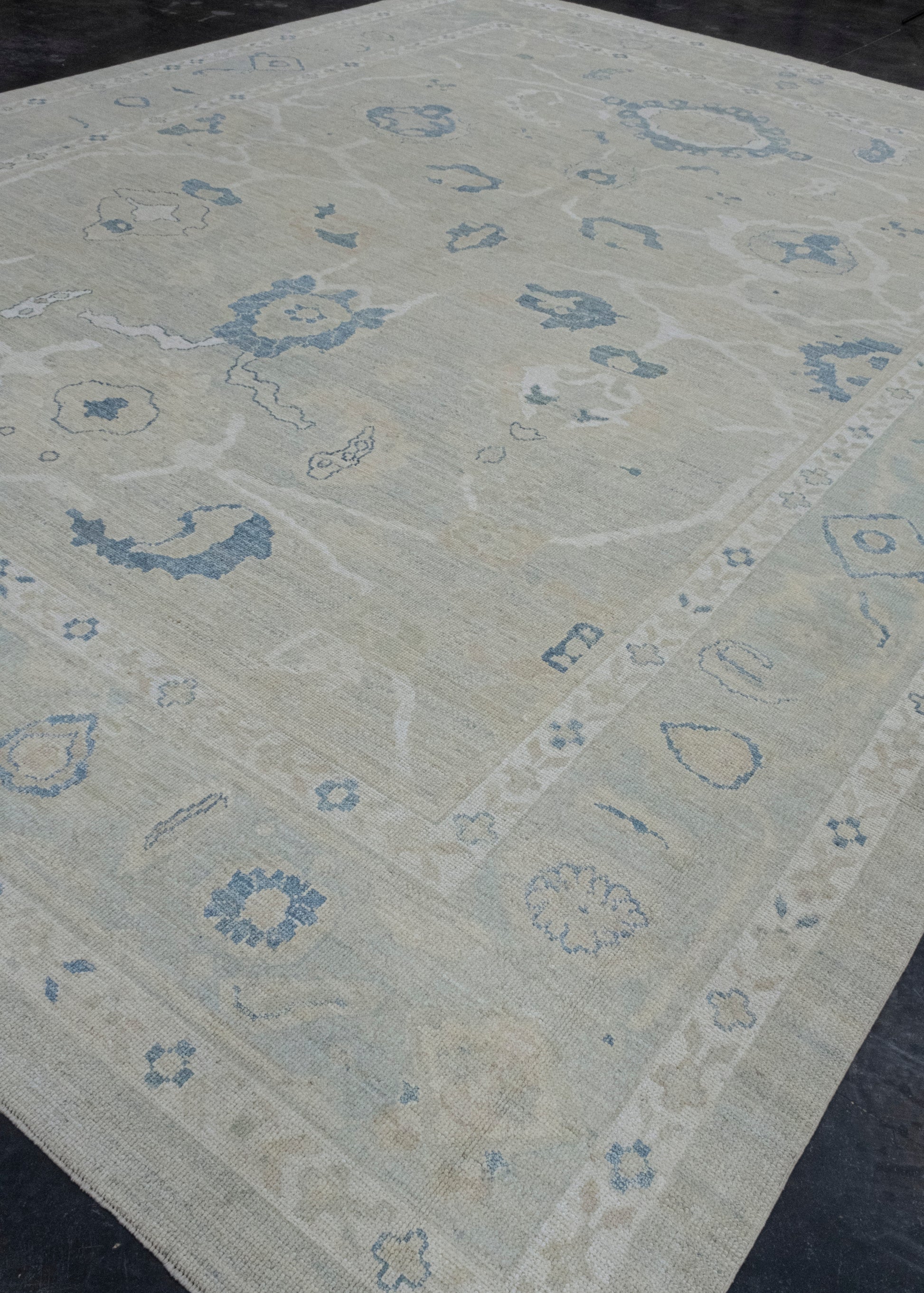 Turkish Oushak Rug 12'5" x 16'1" #17705