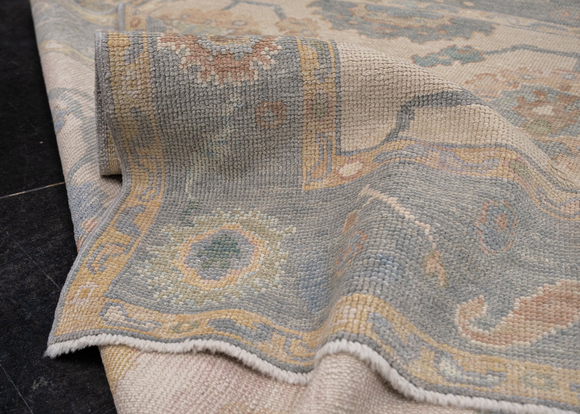 Turkish Oushak Rug 5' x 7'2" #12129