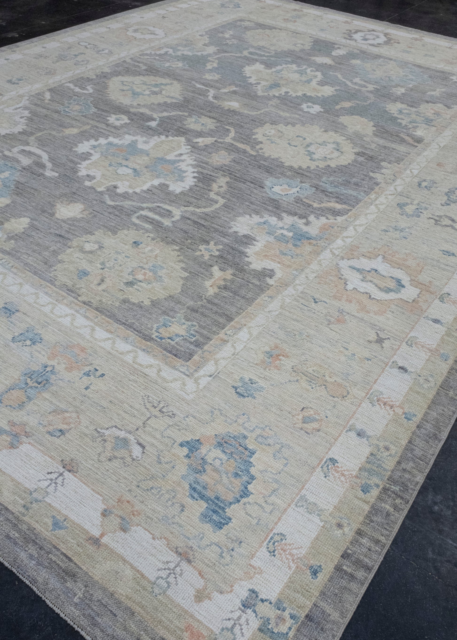 Turkish Oushak Rug 11'4" x 15'2" #17859