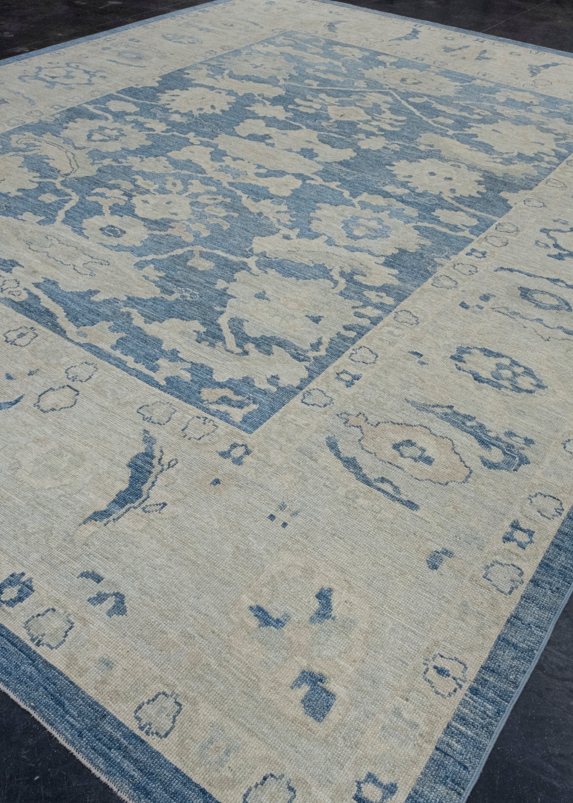 Turkish Oushak Rug 12'1" x 15' #17931