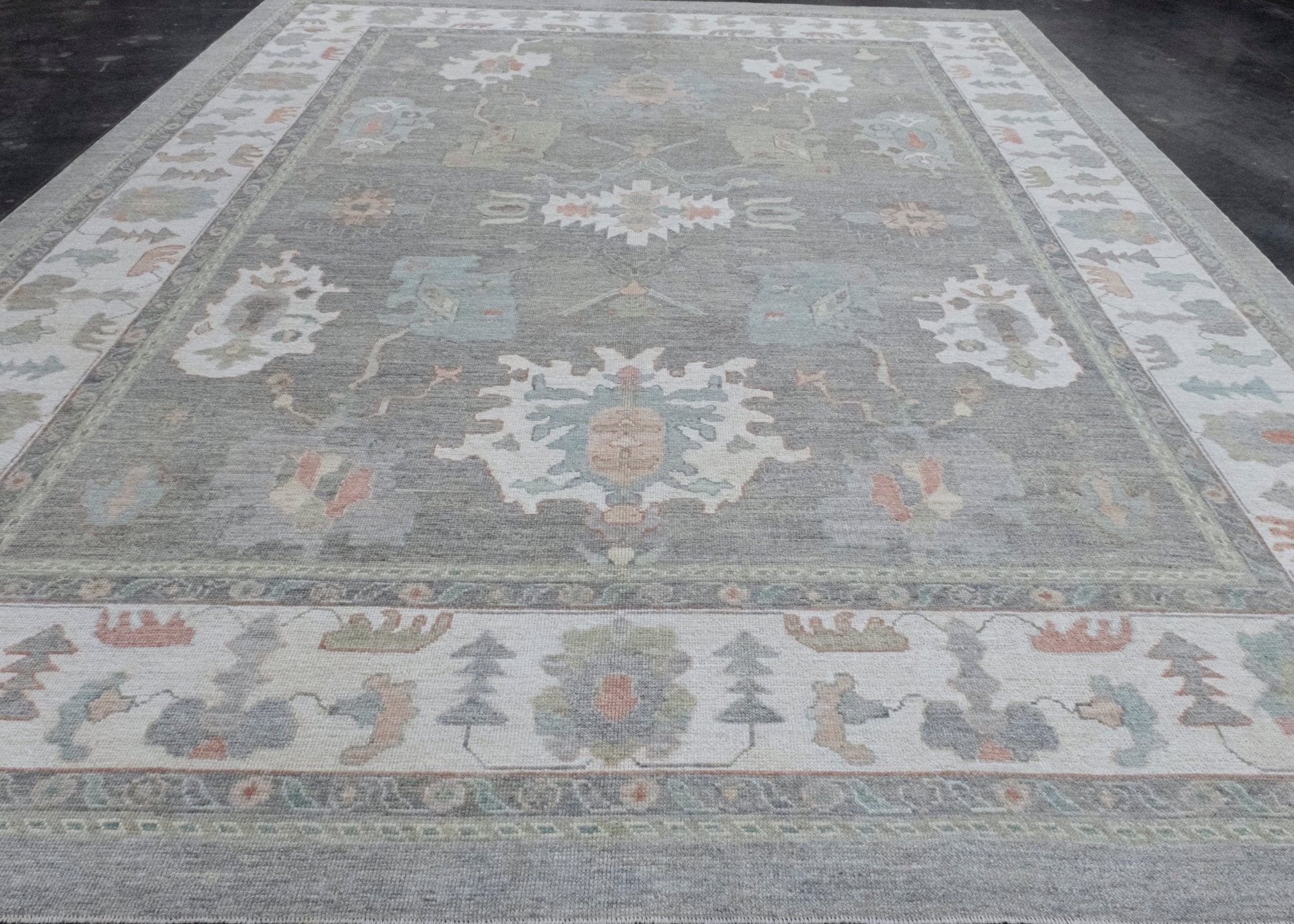 Turkish Oushak Rug 12' x 15'2" #17934
