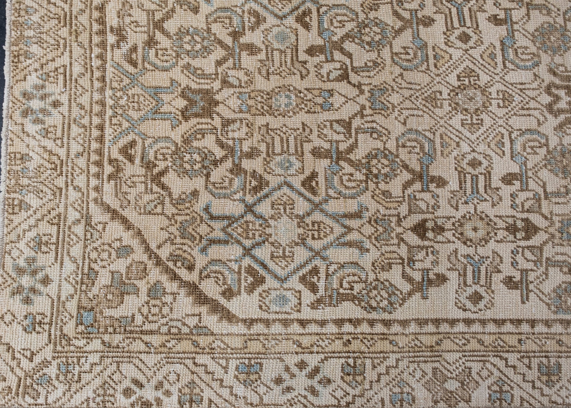 Turkish Vintage Anatolian Rug 3' x 11'7" #6010