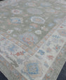 Turkish Oushak Rug 12'1" x 15' #17824