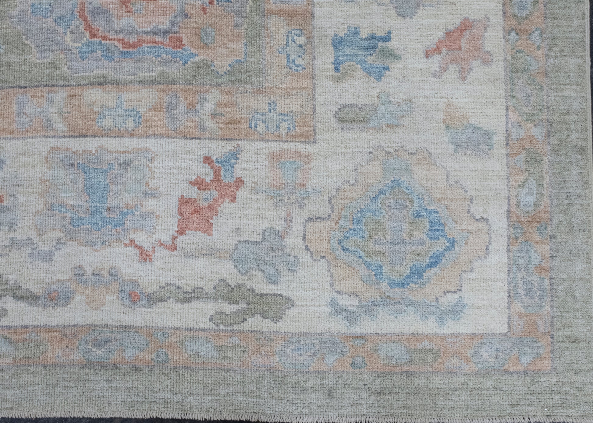 Turkish Oushak Rug 12'1" x 15' #17824