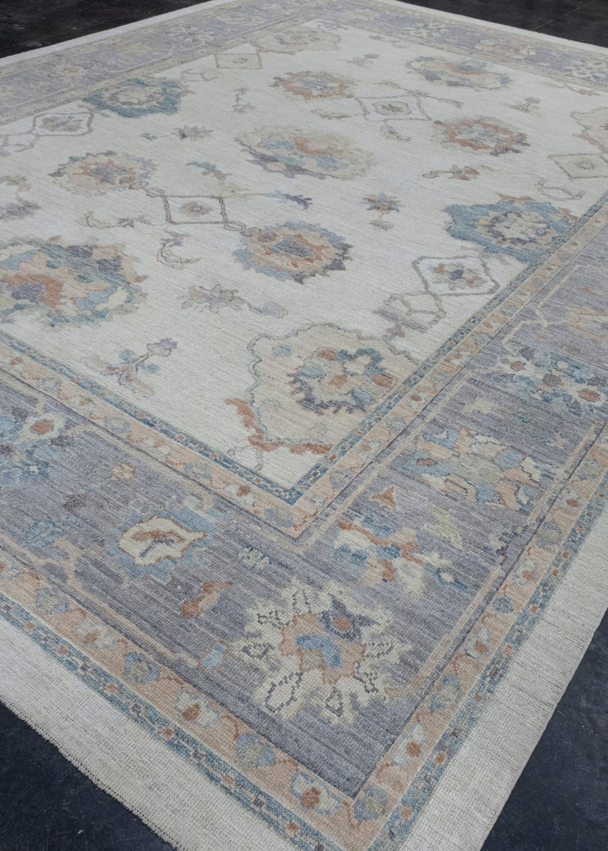 Turkish Oushak Rug 11'8" x 15'2" #17857
