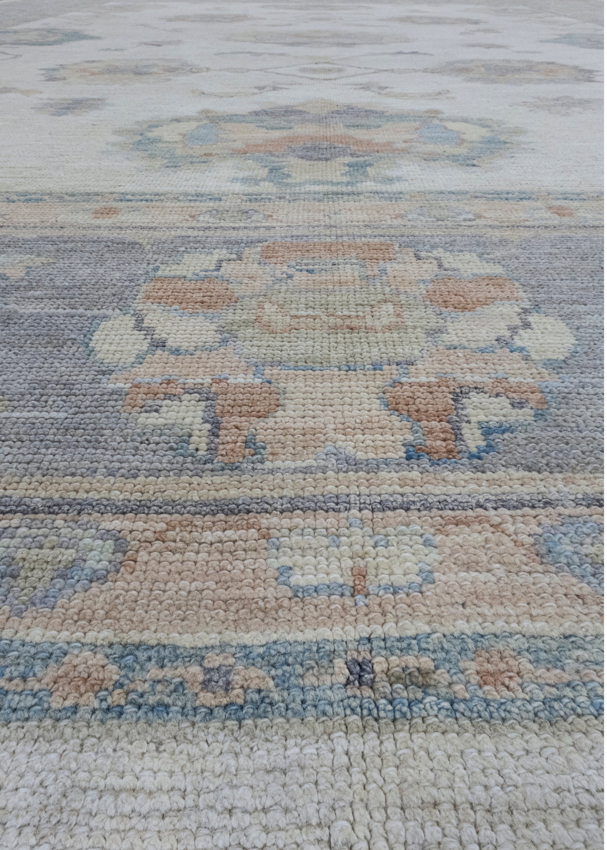 Turkish Oushak Rug 11'8" x 15'2" #17857