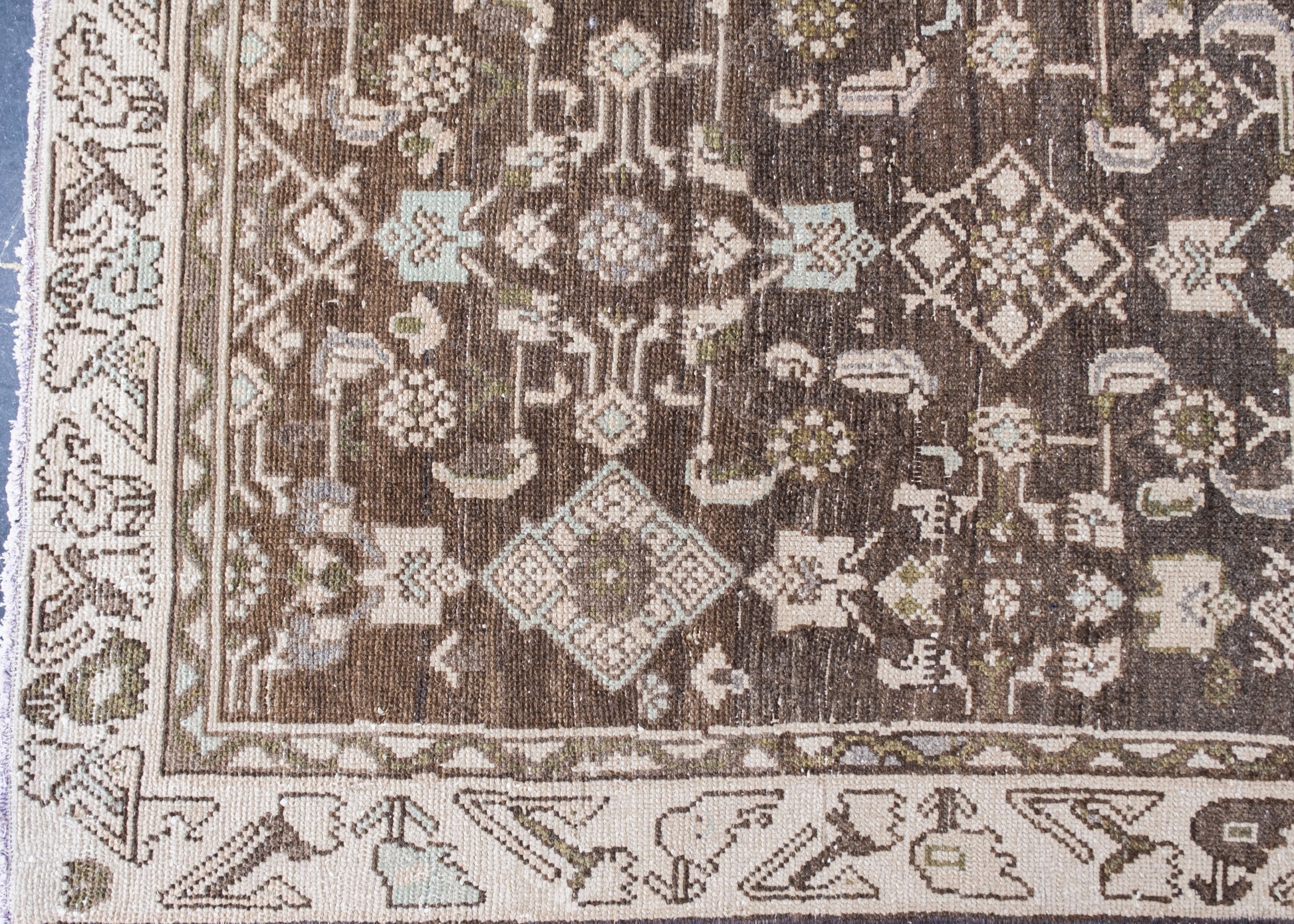 Turkish Vintage Anatolian Rug 3' x 12'3" #6012