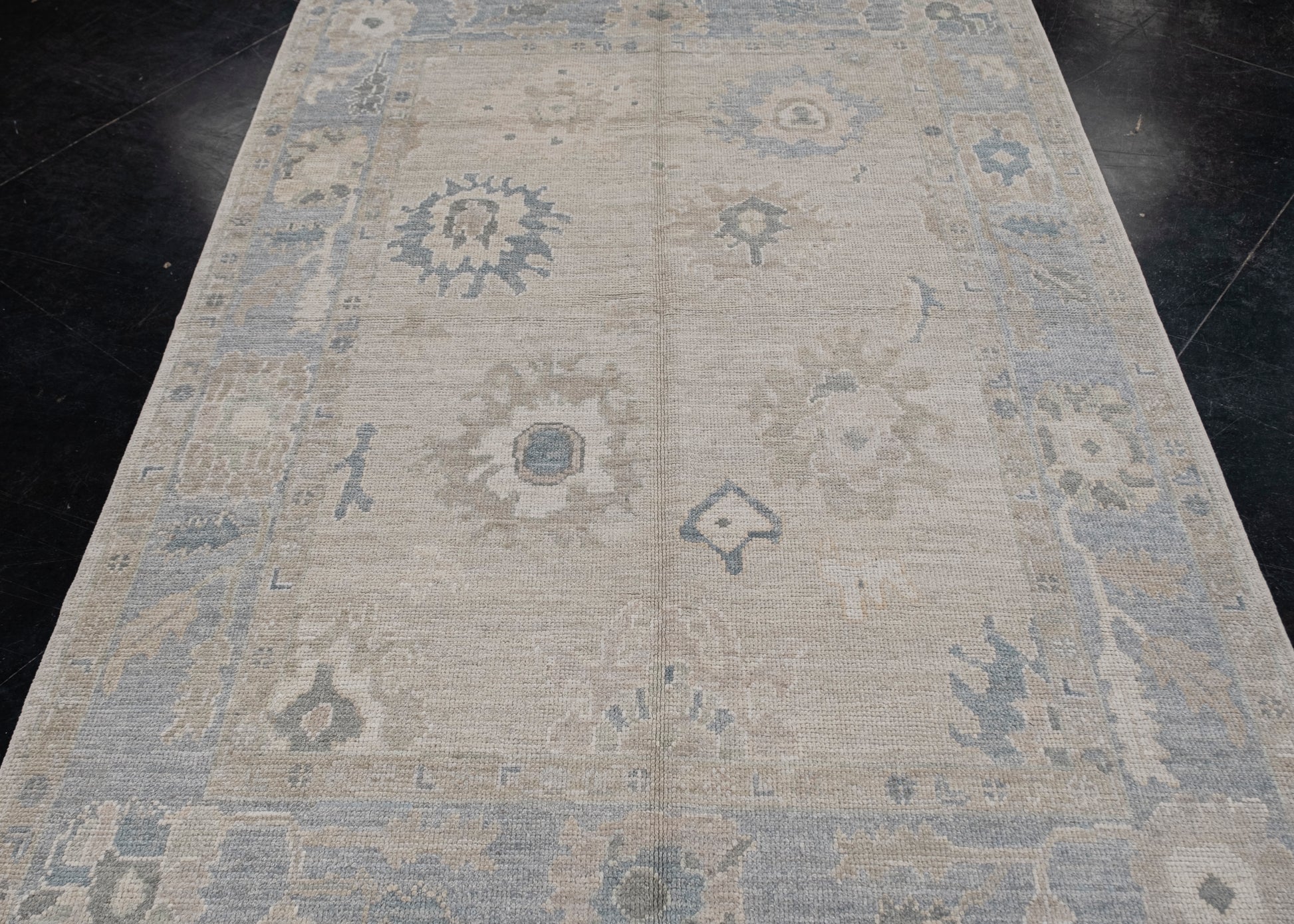 Turkish Oushak Rug 5' x 7'1" #11704