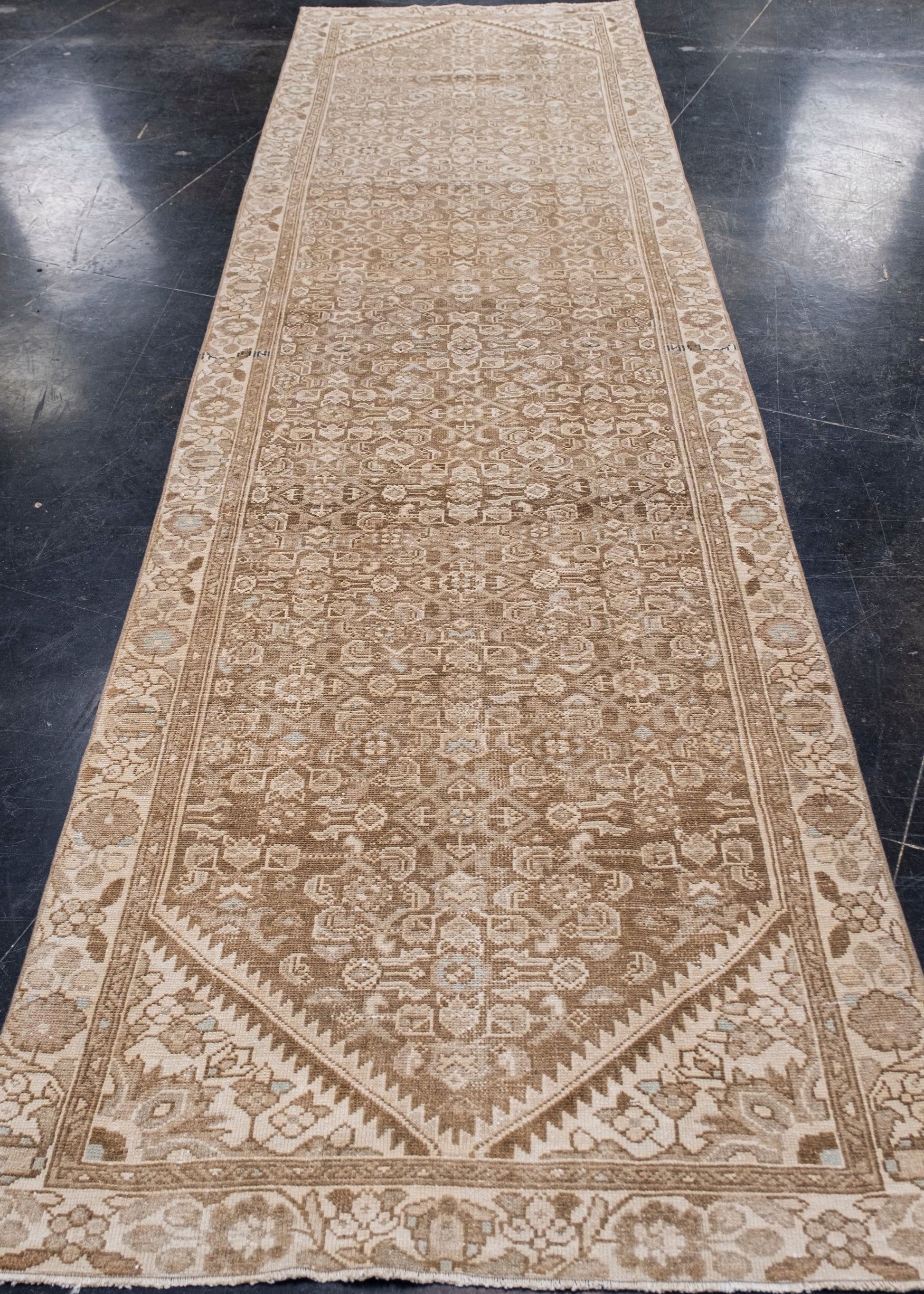 Turkish Vintage Anatolian Rug 3'3" x 12'3" #6013