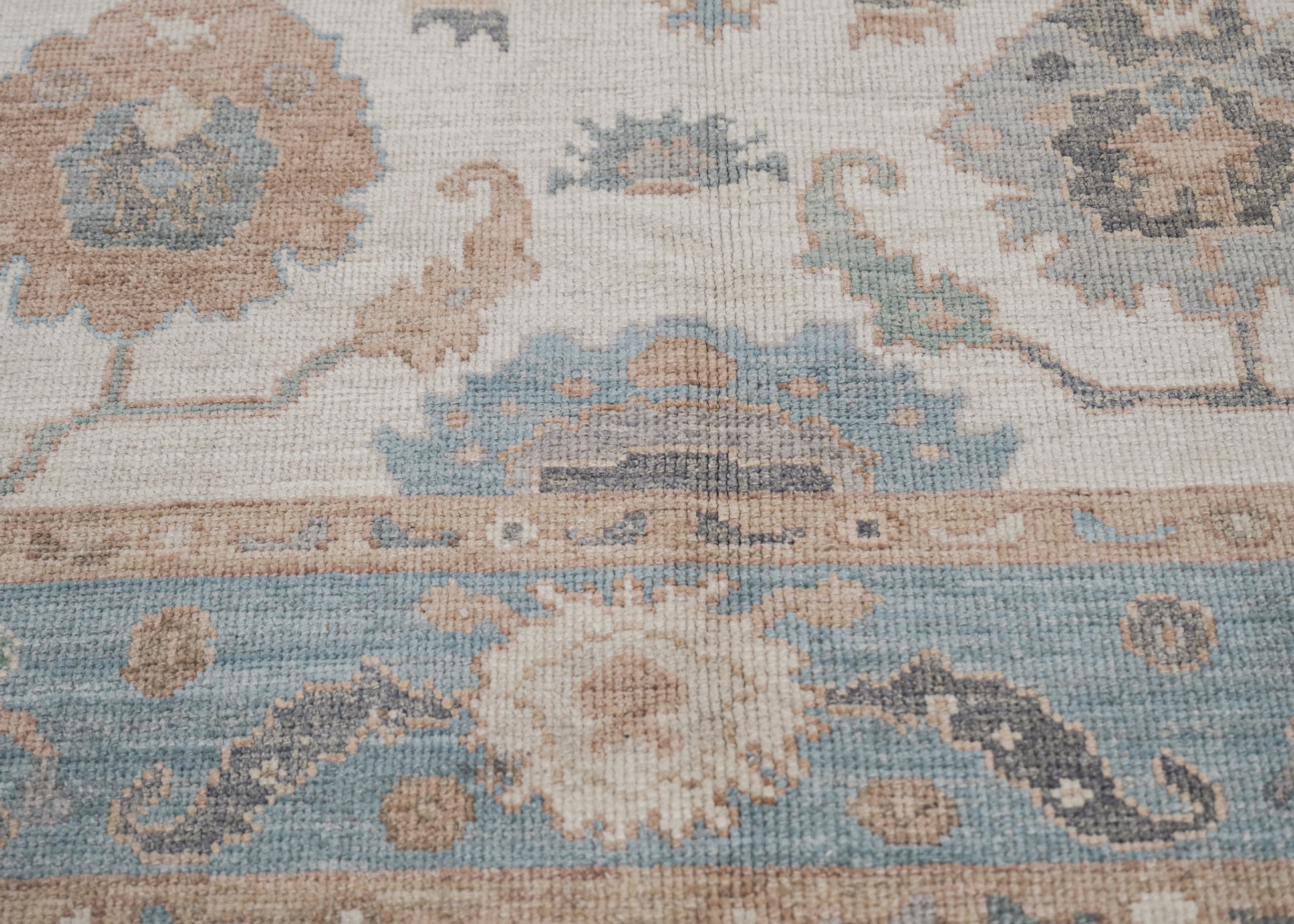 Turkish Oushak Rug 5'2" x 7'5" #11685