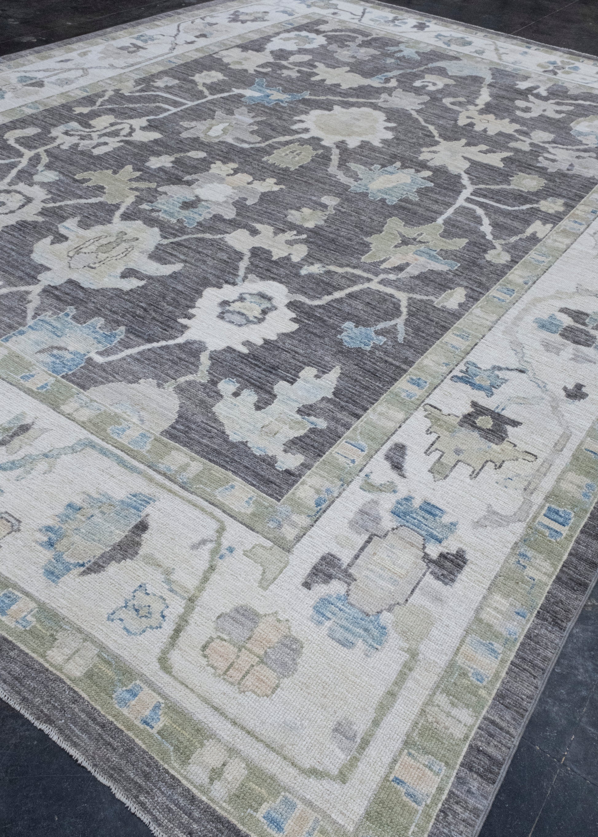 Turkish Oushak Rug 11'3" x 14'8" #17944