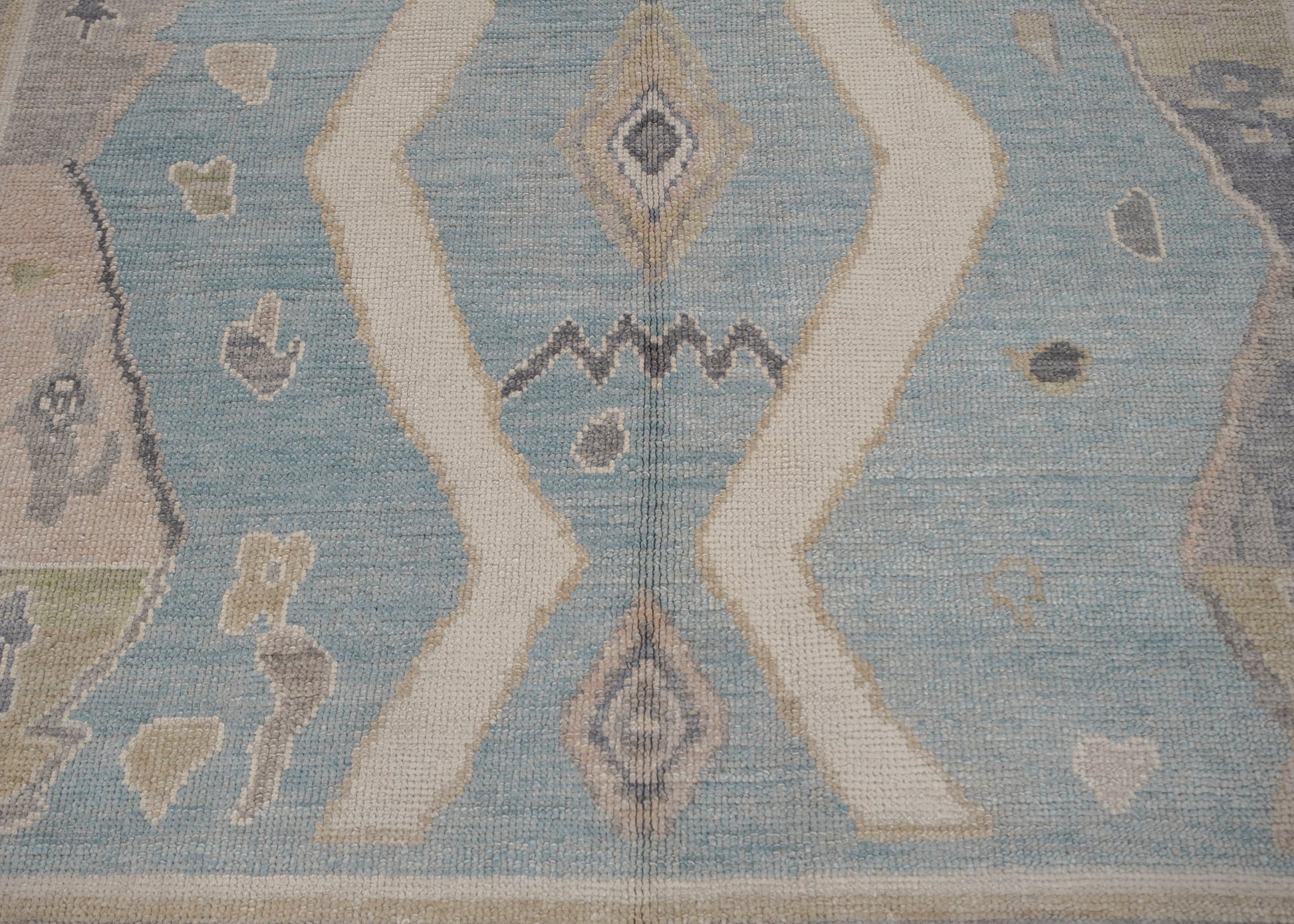 Turkish Oushak Rug 4'10" x 7'2" #12080