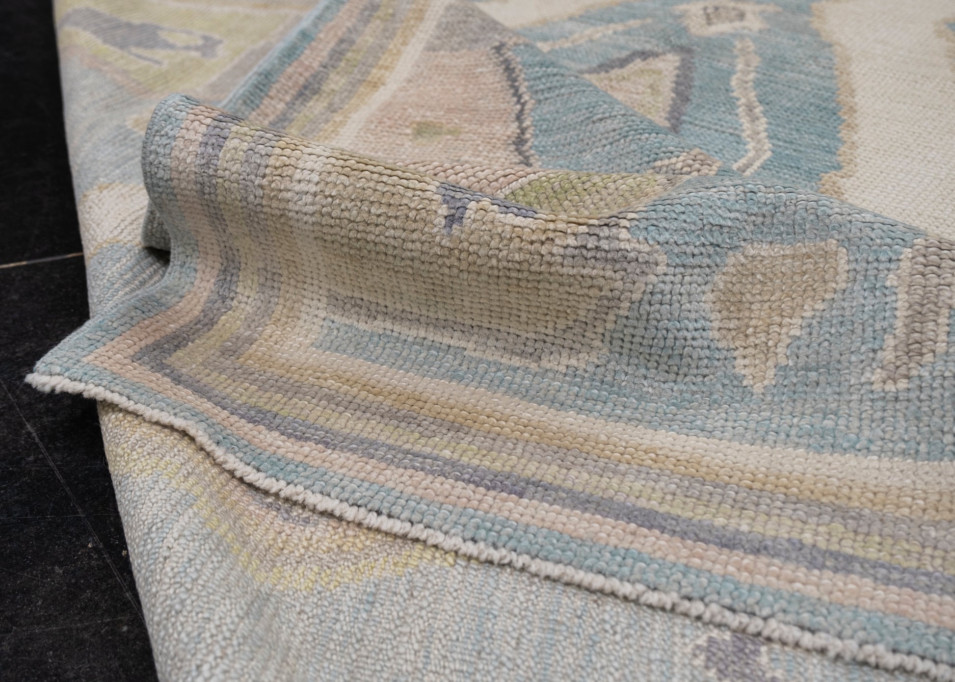 Turkish Oushak Rug 4'10" x 7'2" #12080