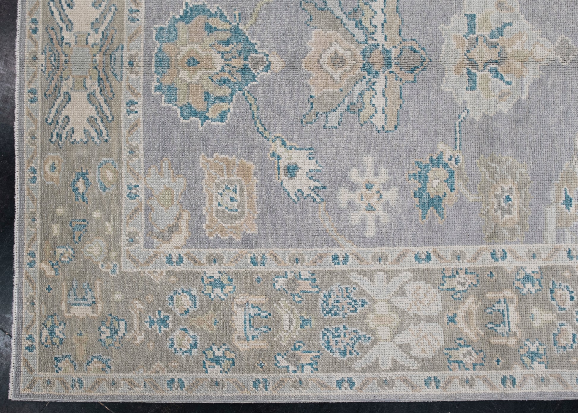 Turkish Oushak Rug 5'1" x 7'2" #11943