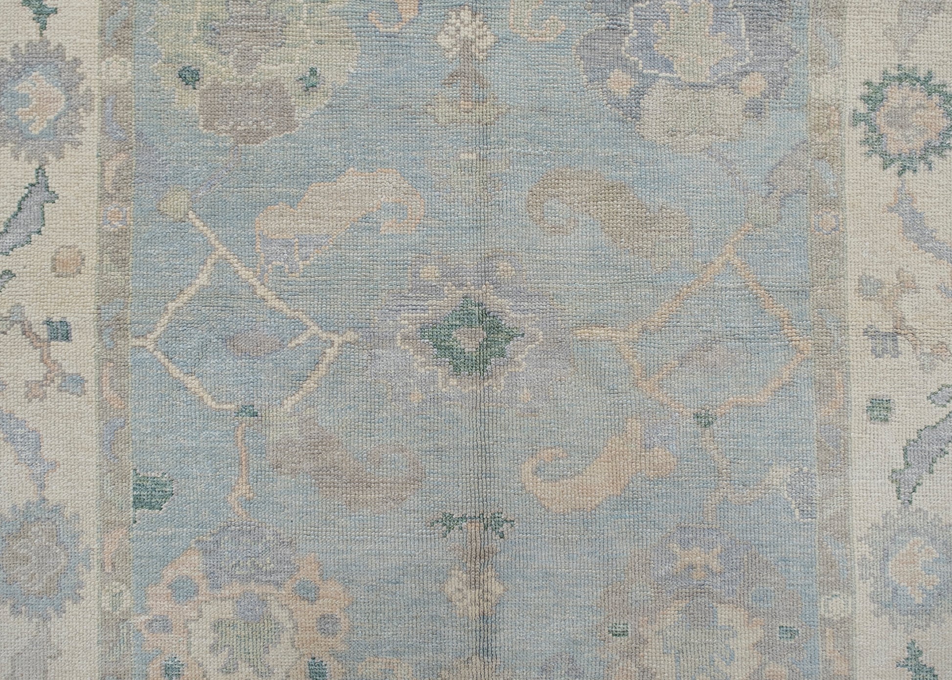 Turkish Oushak Rug 5'1" x 6'7" #12330