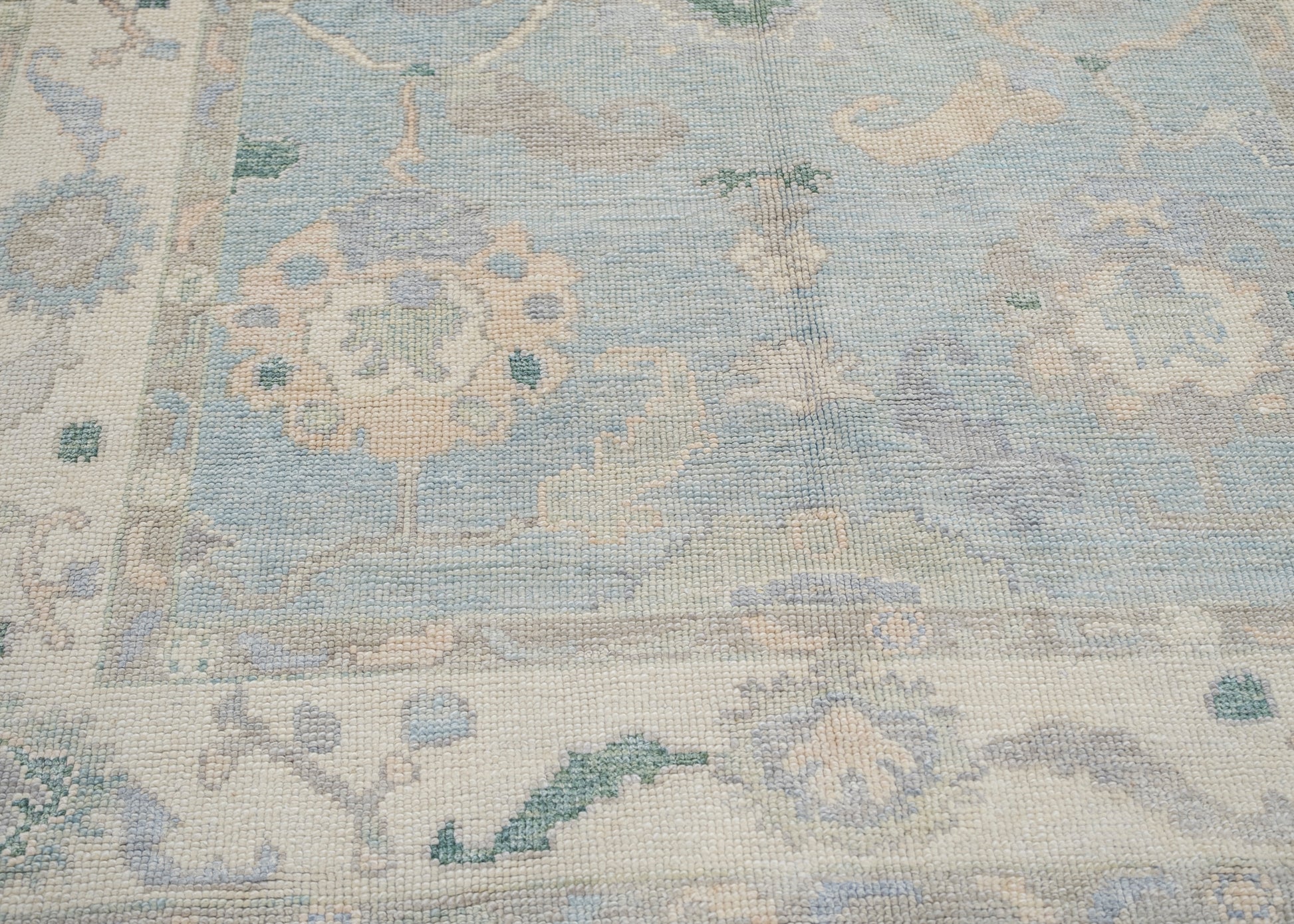 Turkish Oushak Rug 5'1" x 6'7" #12330