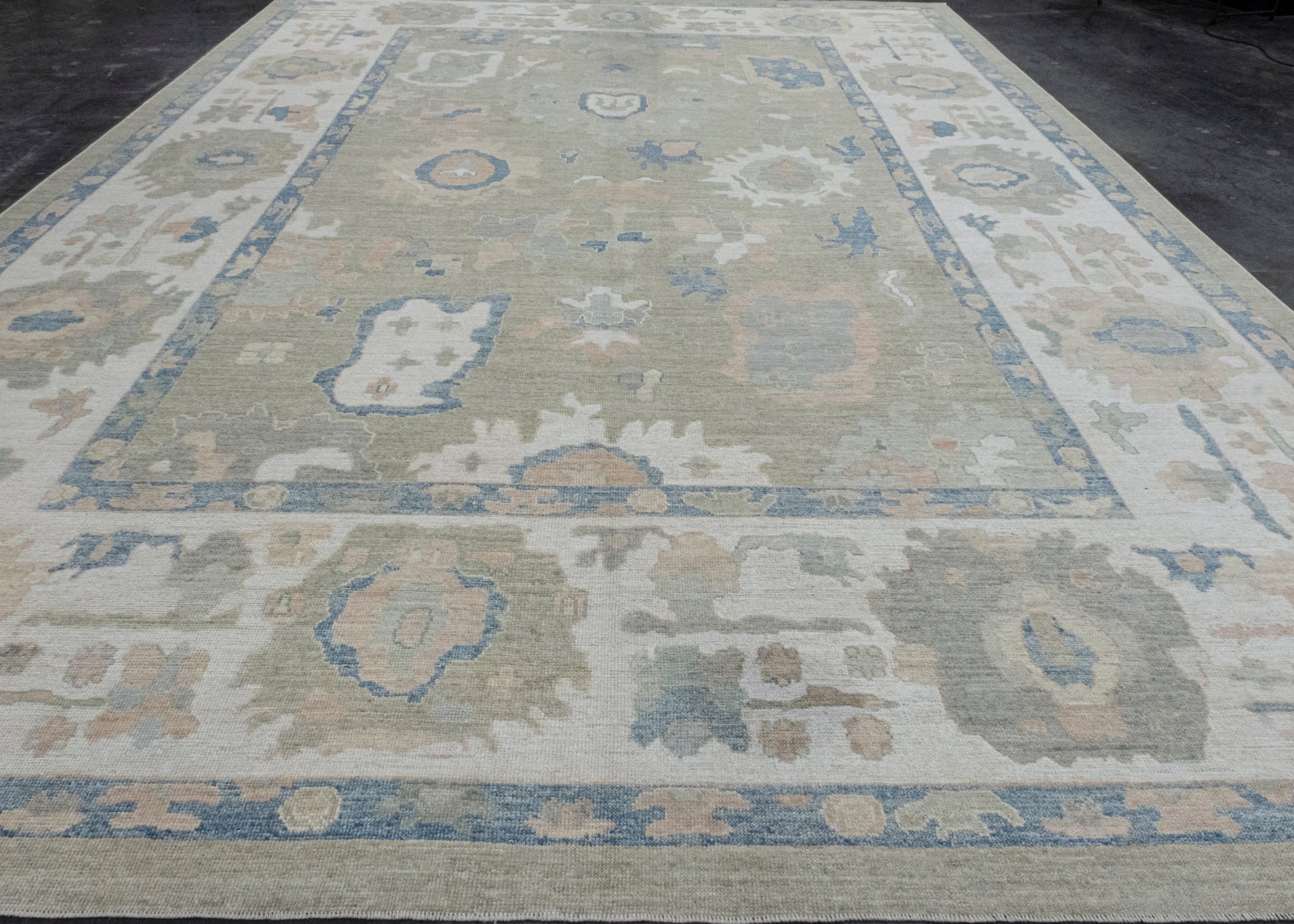 Turkish Oushak Rug 12'10" x 18'11" #17867
